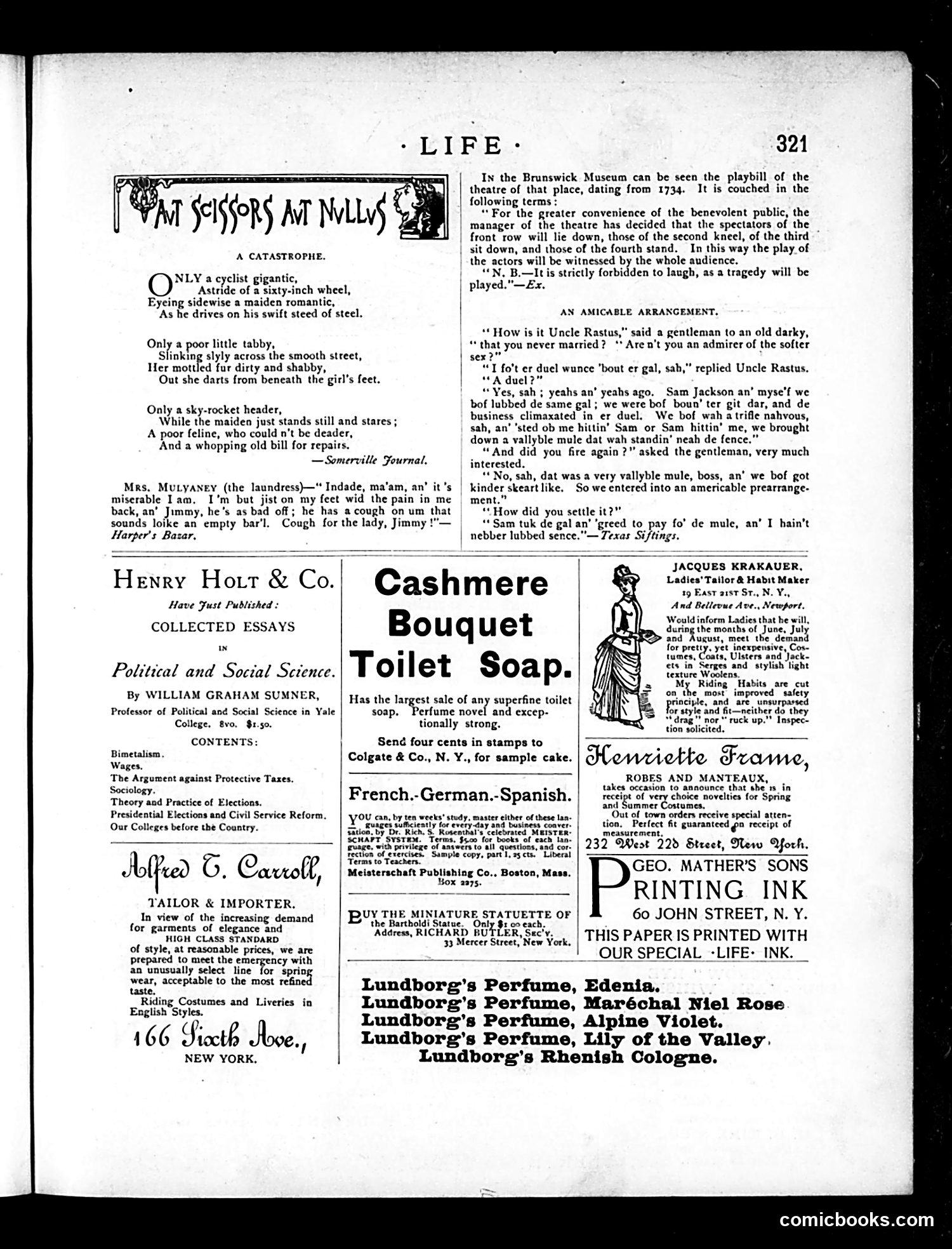 Life — June 4, 1885 — page 13: Life, 1885-06-04