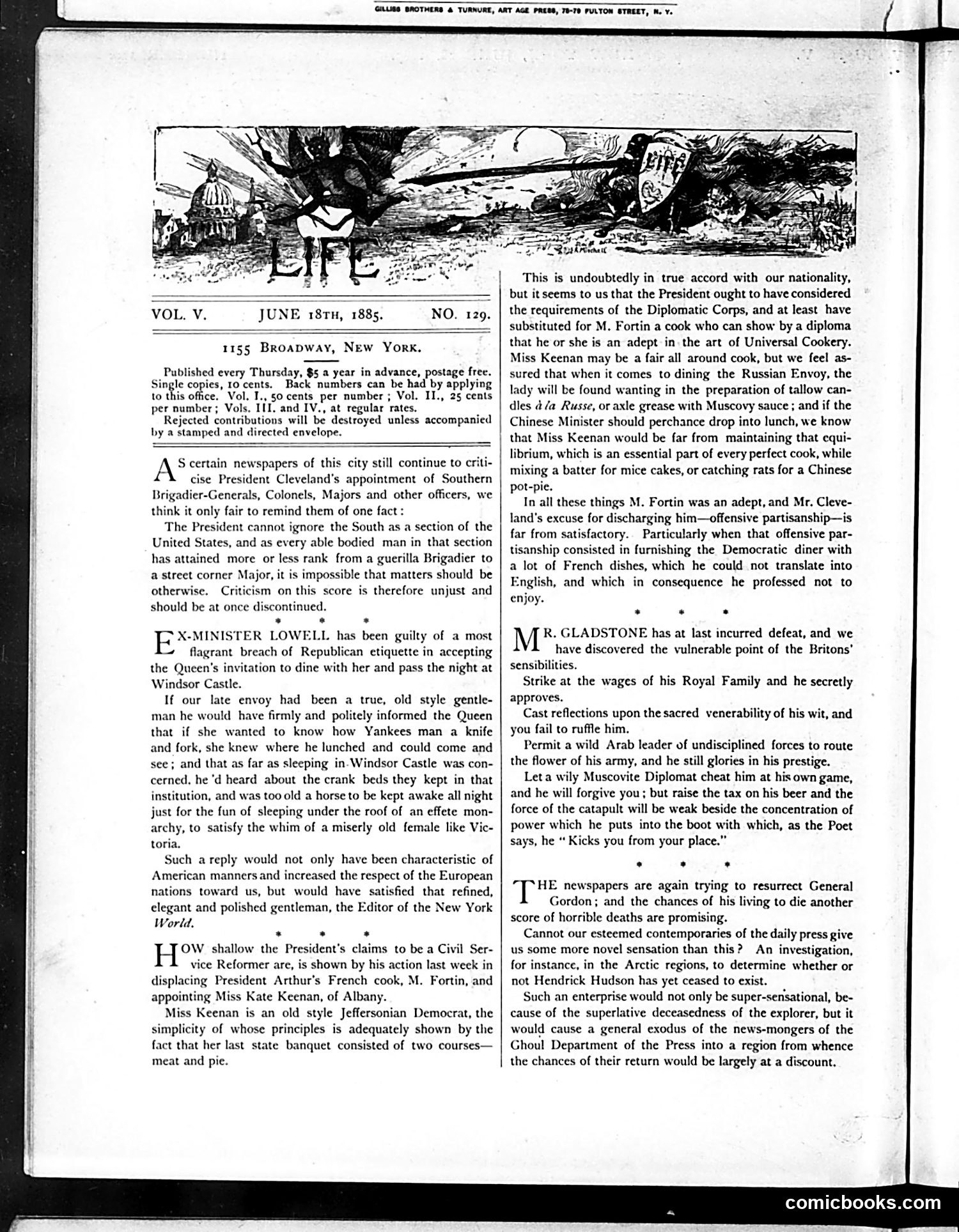 Life — June 18, 1885 — page 2: Life, 1885-06-18