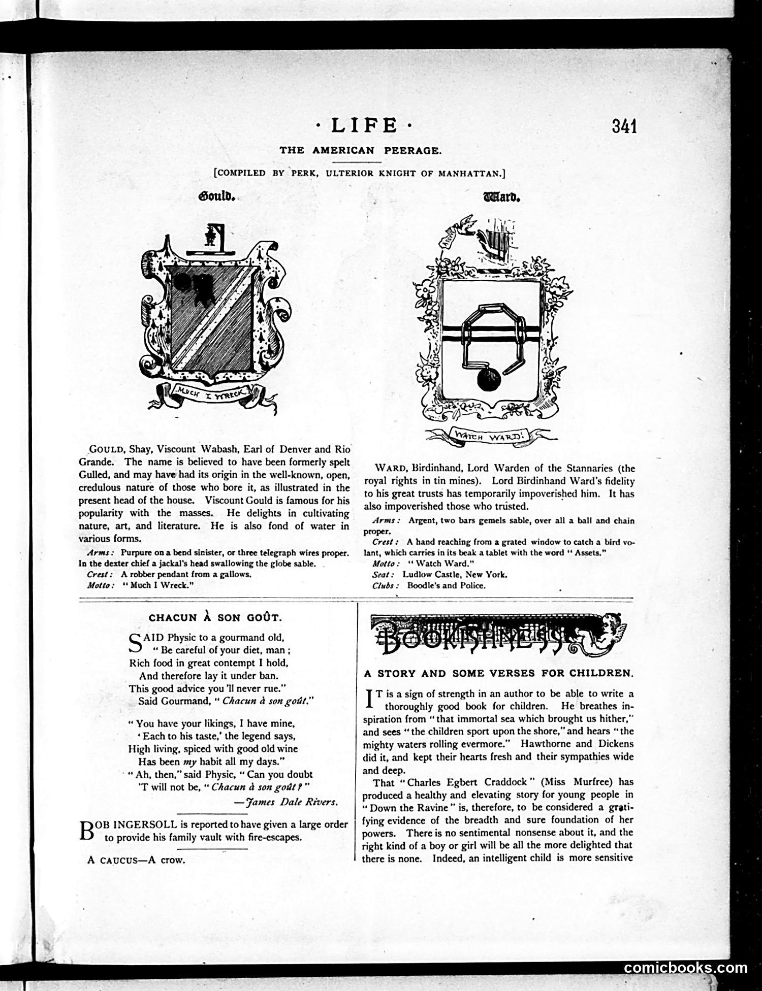 Life — June 18, 1885 — page 5: Life, 1885-06-18