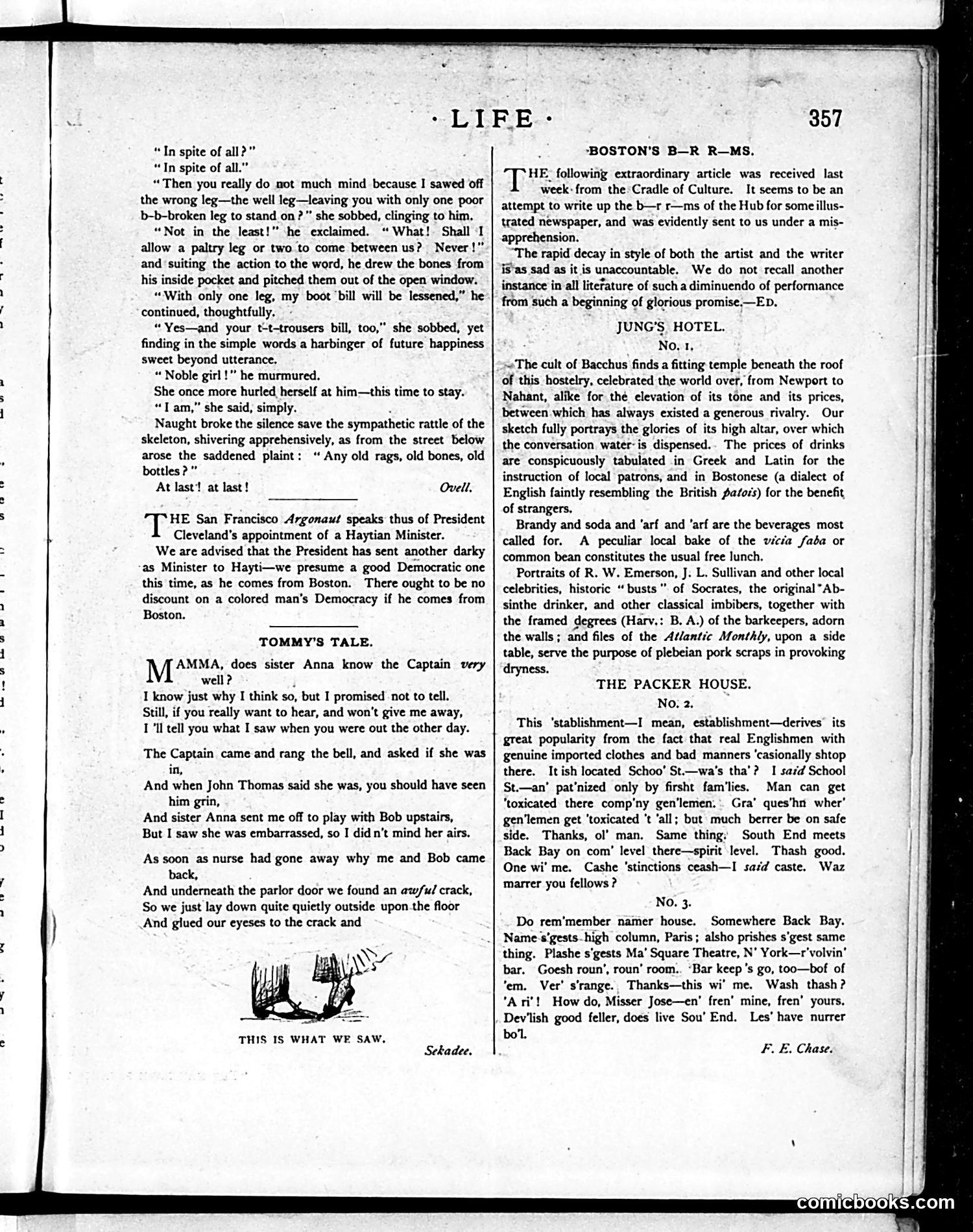 Life — June 25, 1885 — page 7: Life, 1885-06-25