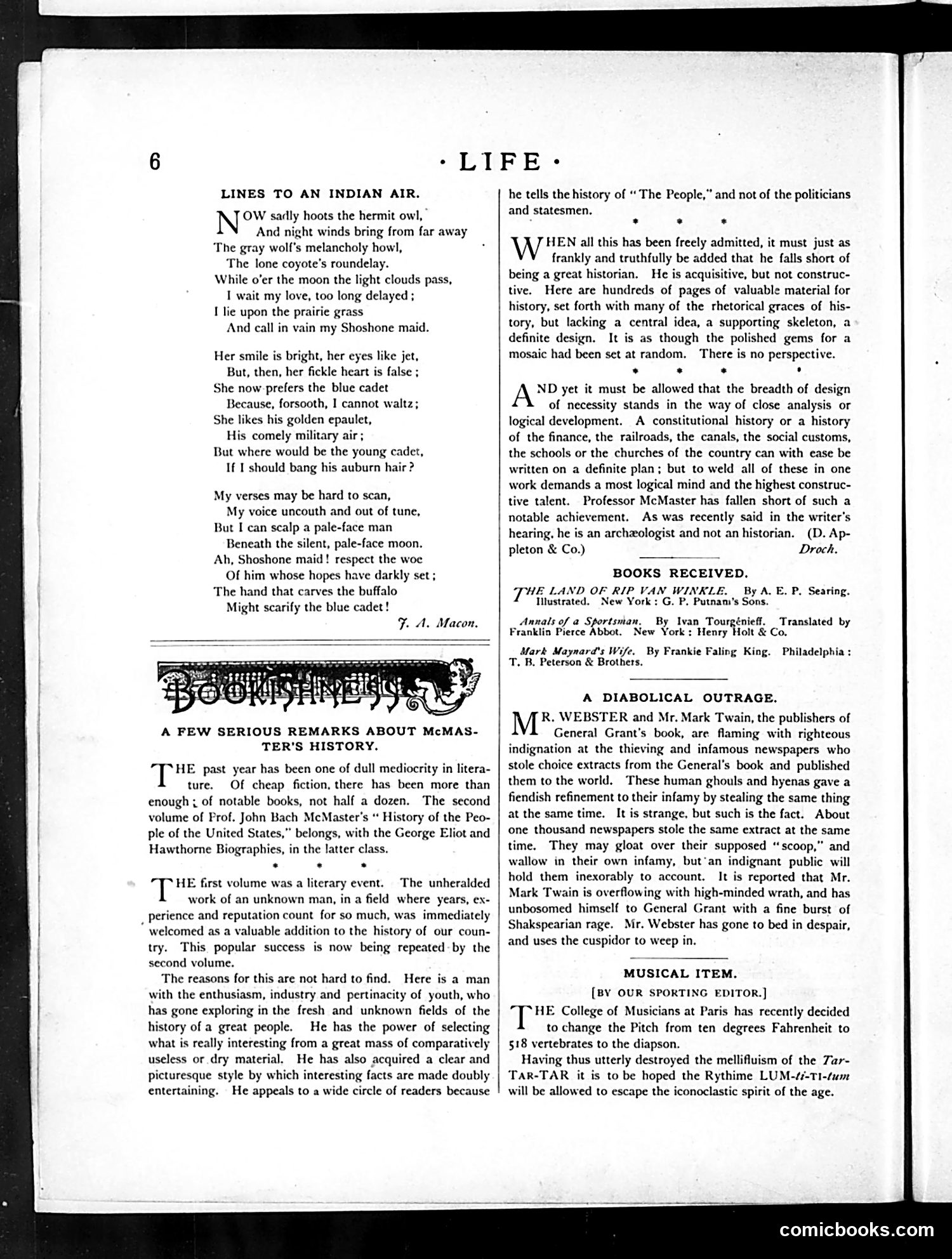 Life — July 2, 1885 — page 6: Life, 1885-07-02