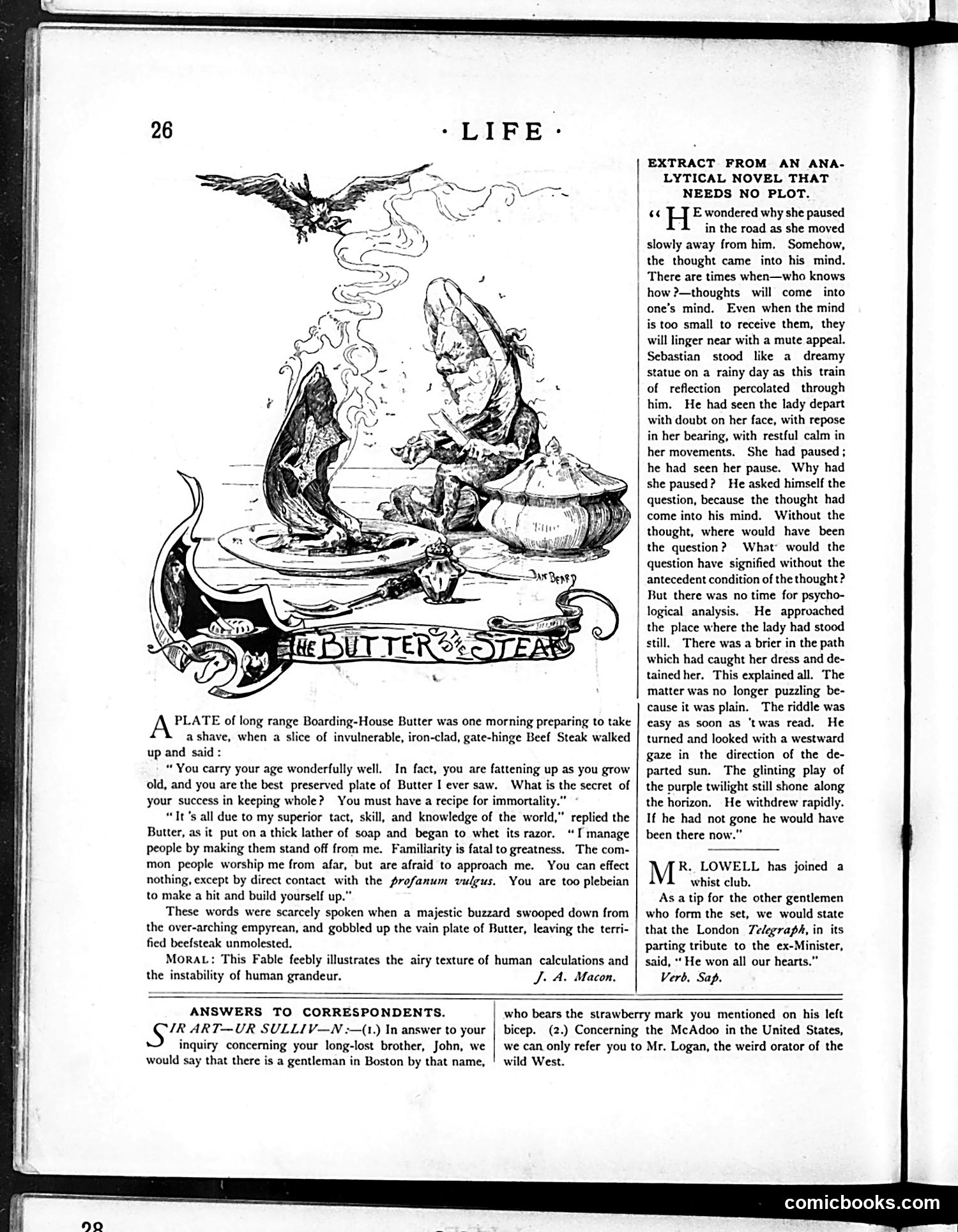 Life — July 9, 1885 — page 12: Life, 1885-07-09