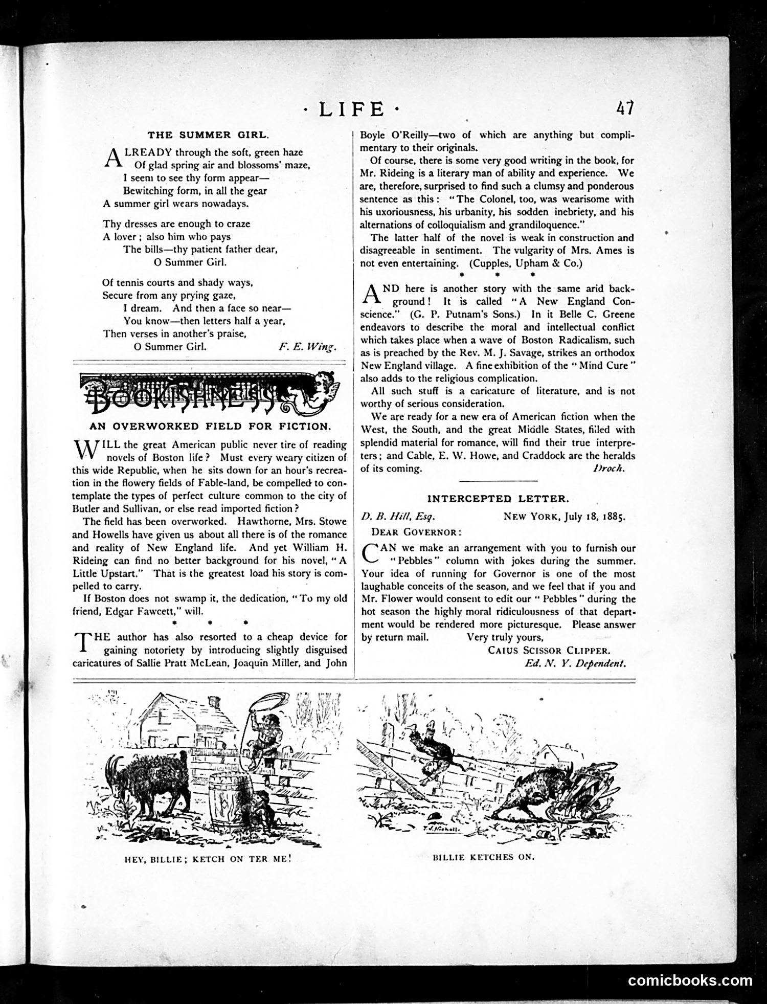 Life — July 23, 1885 — page 5: Life, 1885-07-23
