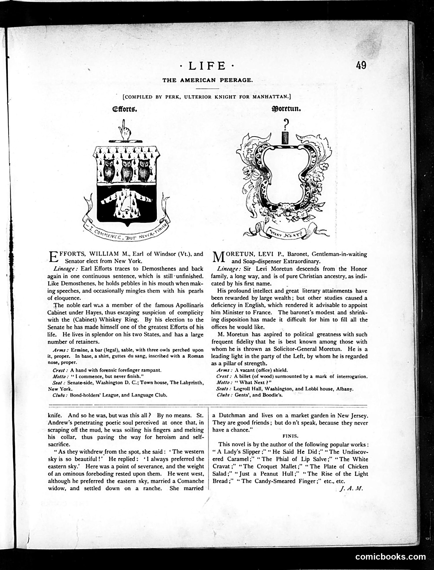 Life — July 23, 1885 — page 7: Life, 1885-07-23