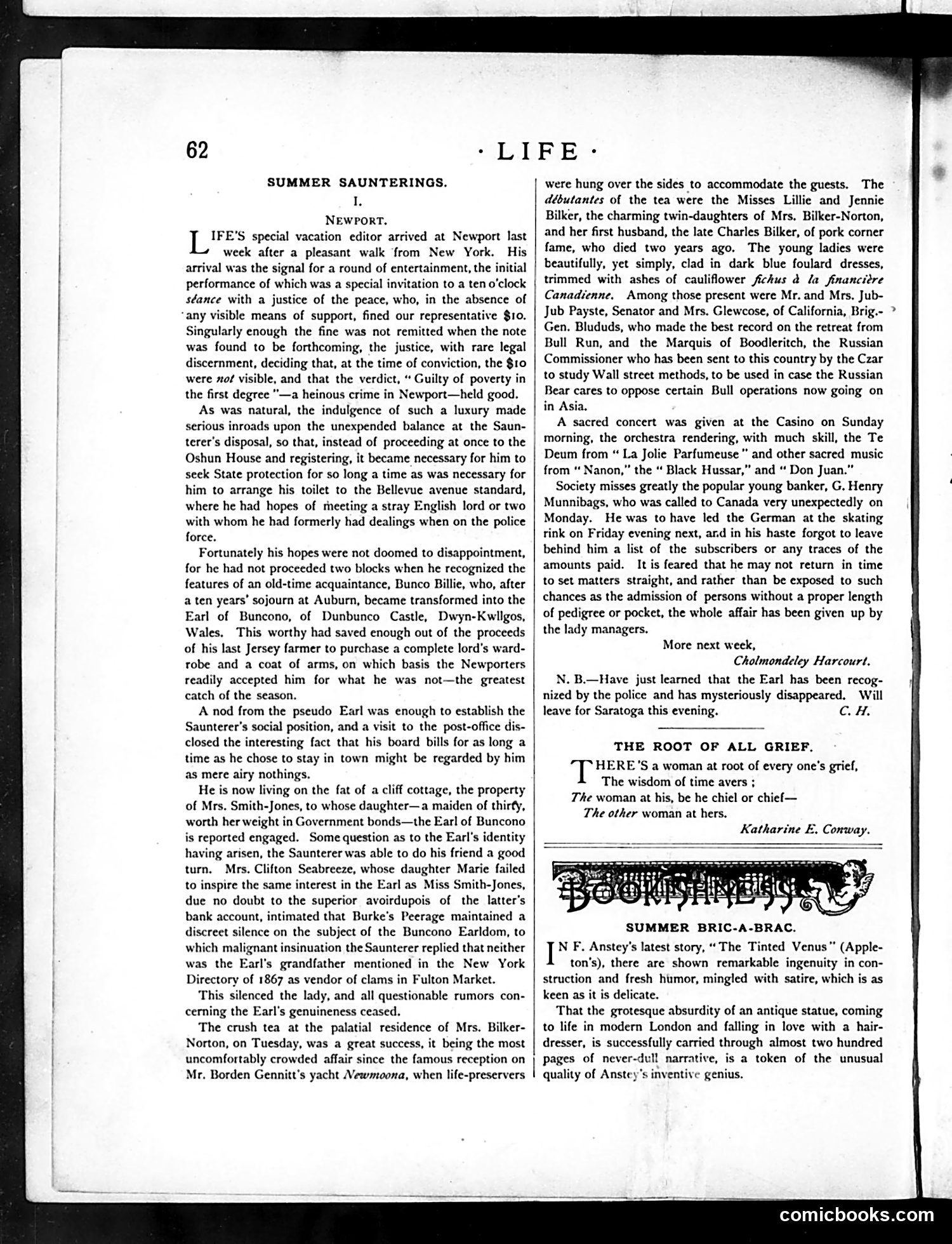 Life — July 30, 1885 — page 6: Life, 1885-07-30