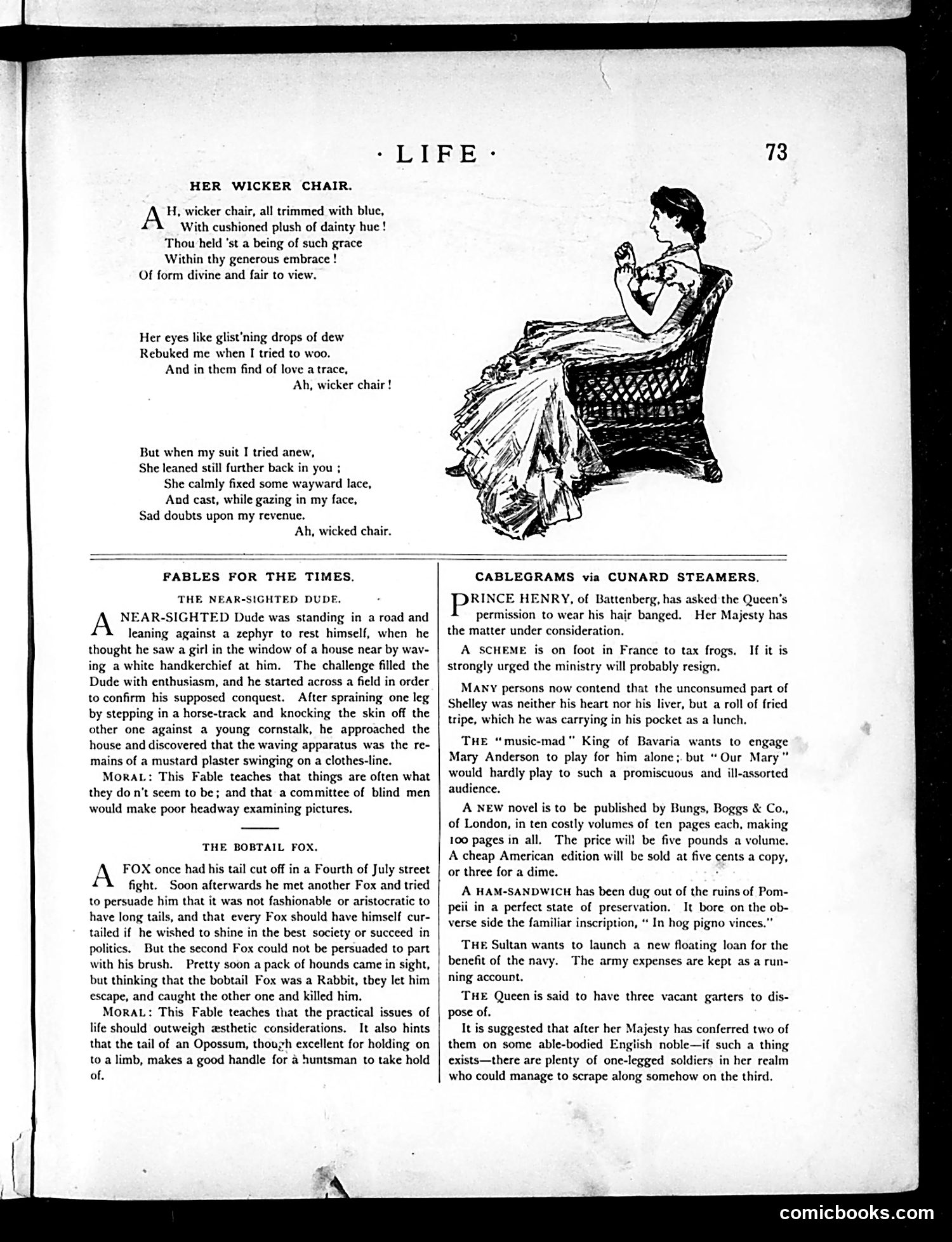 Life — August 6, 1885 — page 3: Life, 1885-08-06