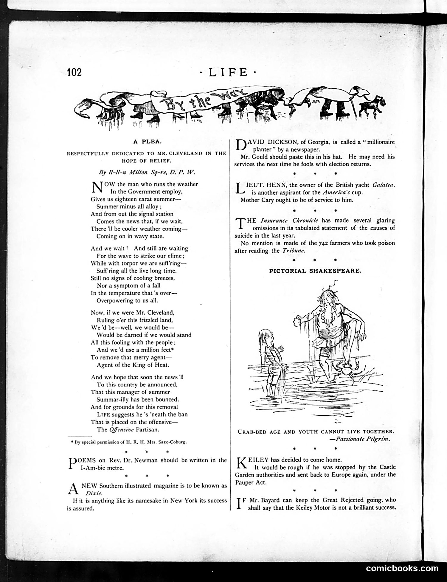 Life — August 20, 1885 — page 4: Life, 1885-08-20