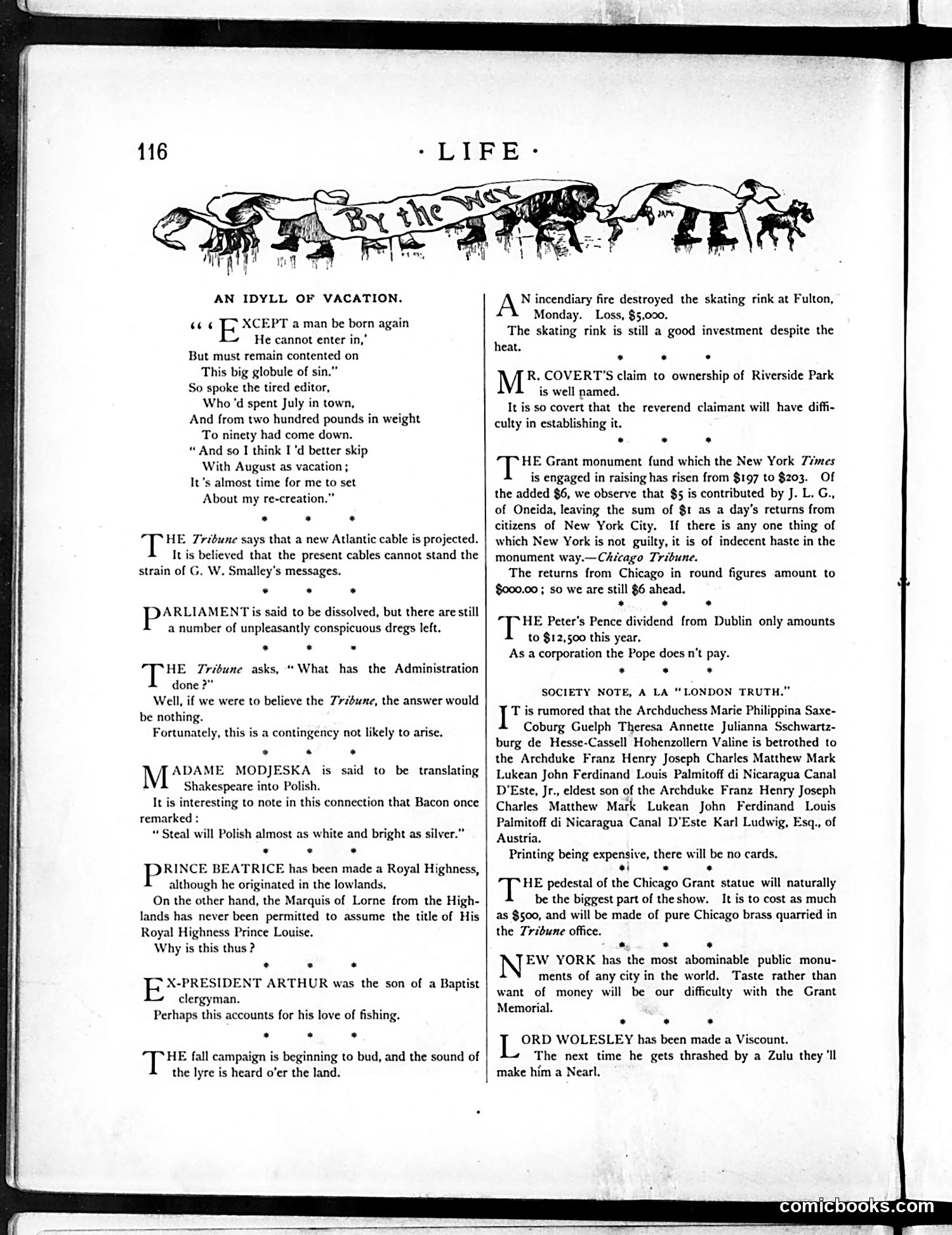 Life — August 27, 1885 — page 4: Life, 1885-08-27