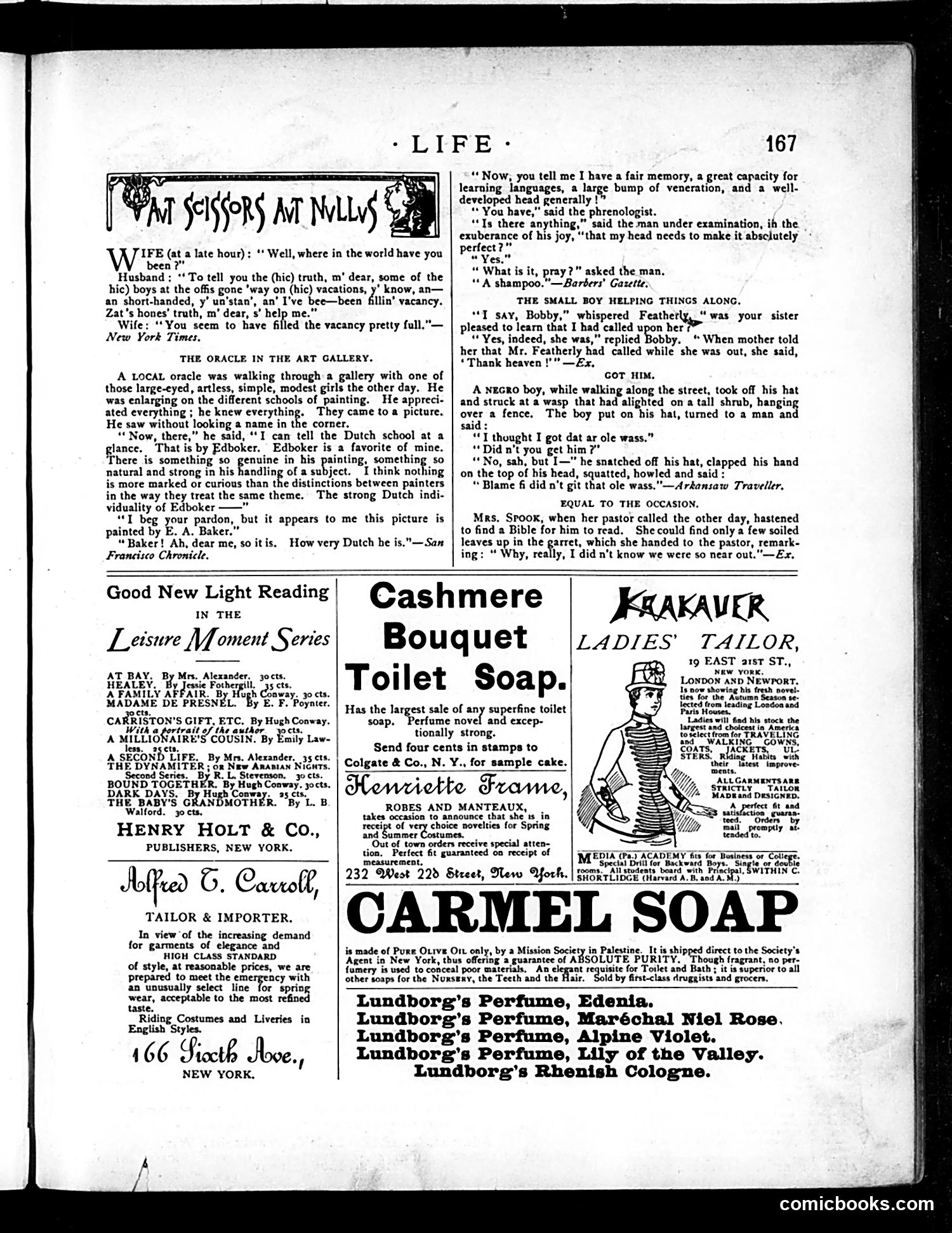 Life — September 17, 1885 — page 13: Life, 1885-09-17