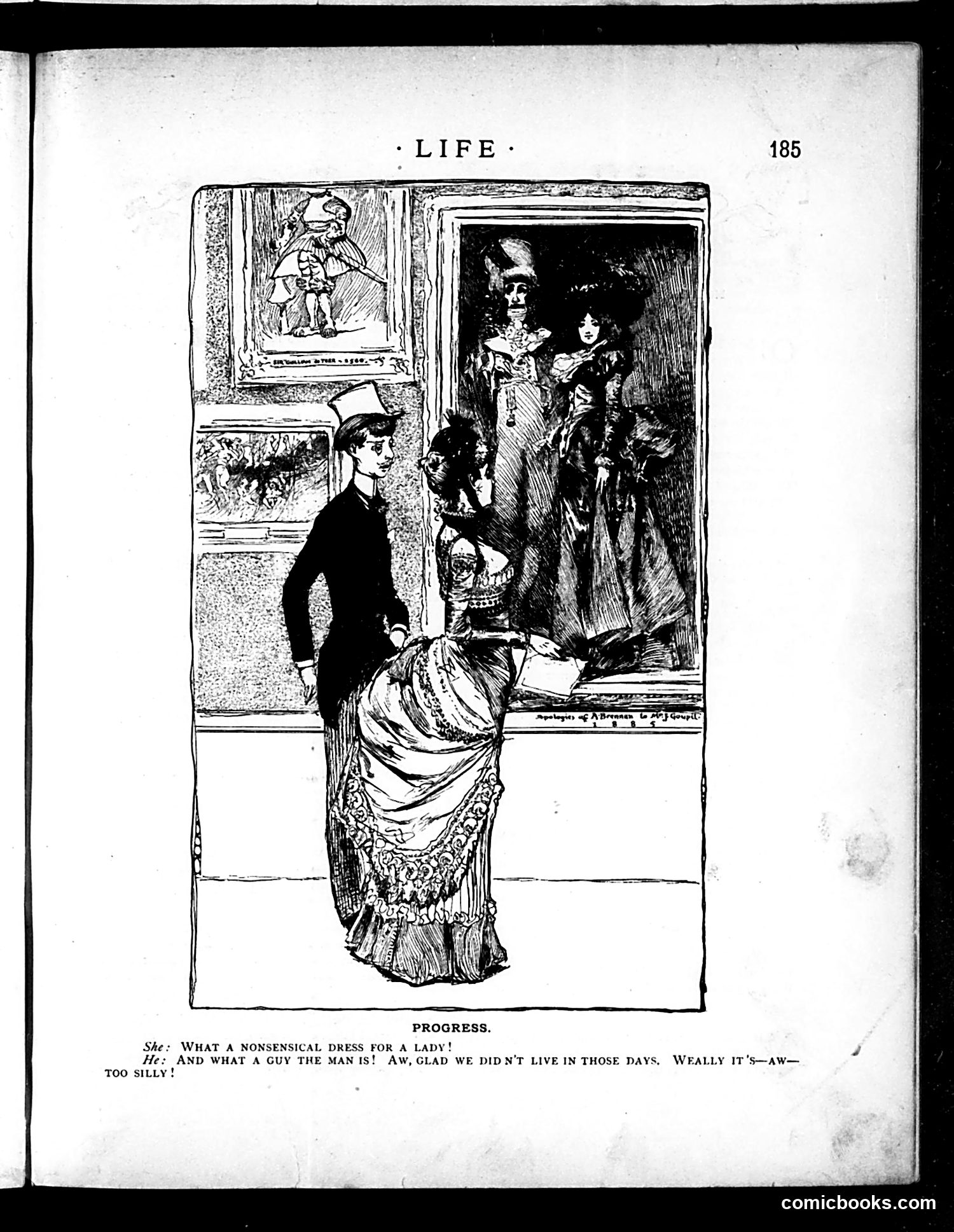 Life — October 1, 1885 — page 3: Life, 1885-10-01