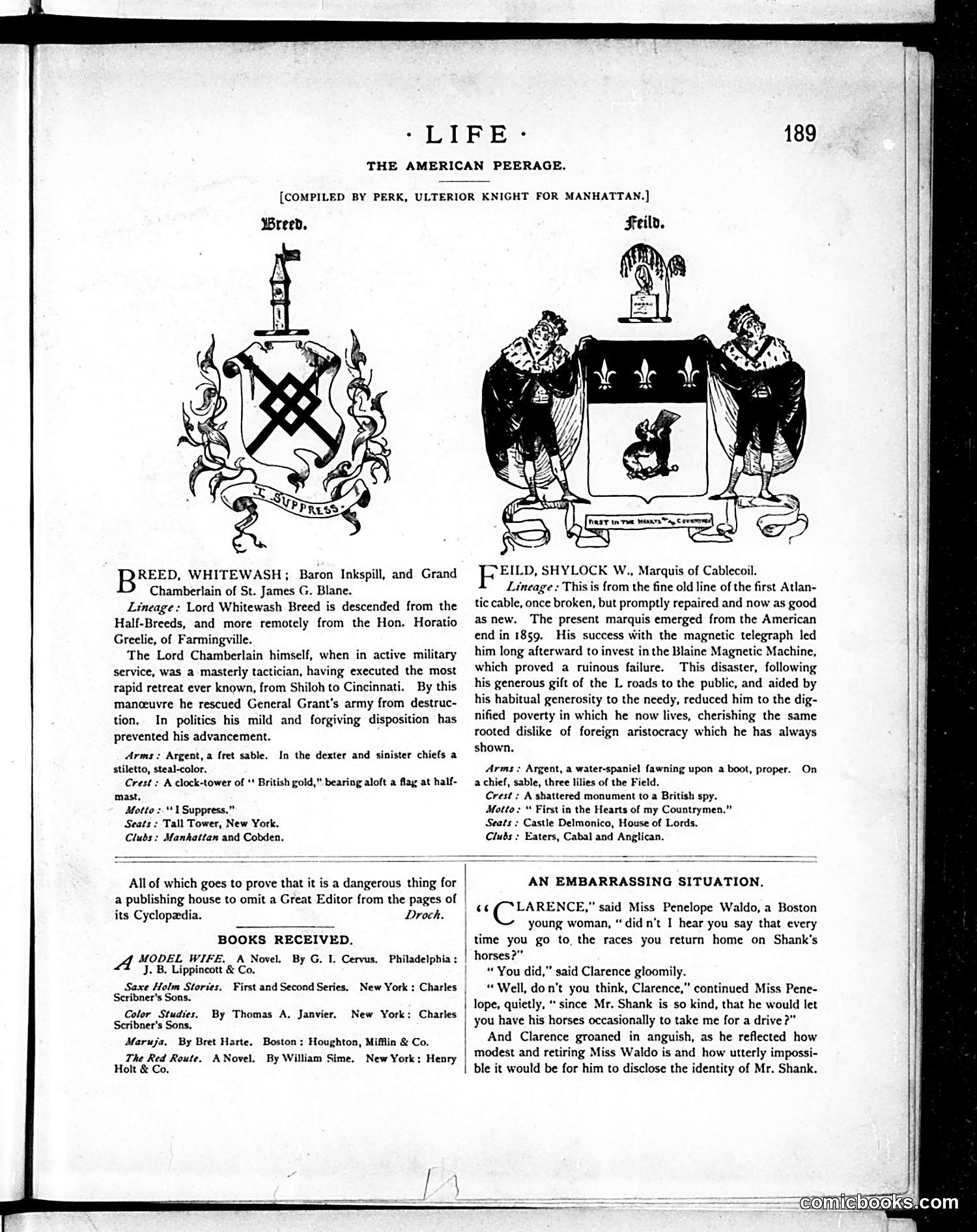Life — October 1, 1885 — page 7: Life, 1885-10-01