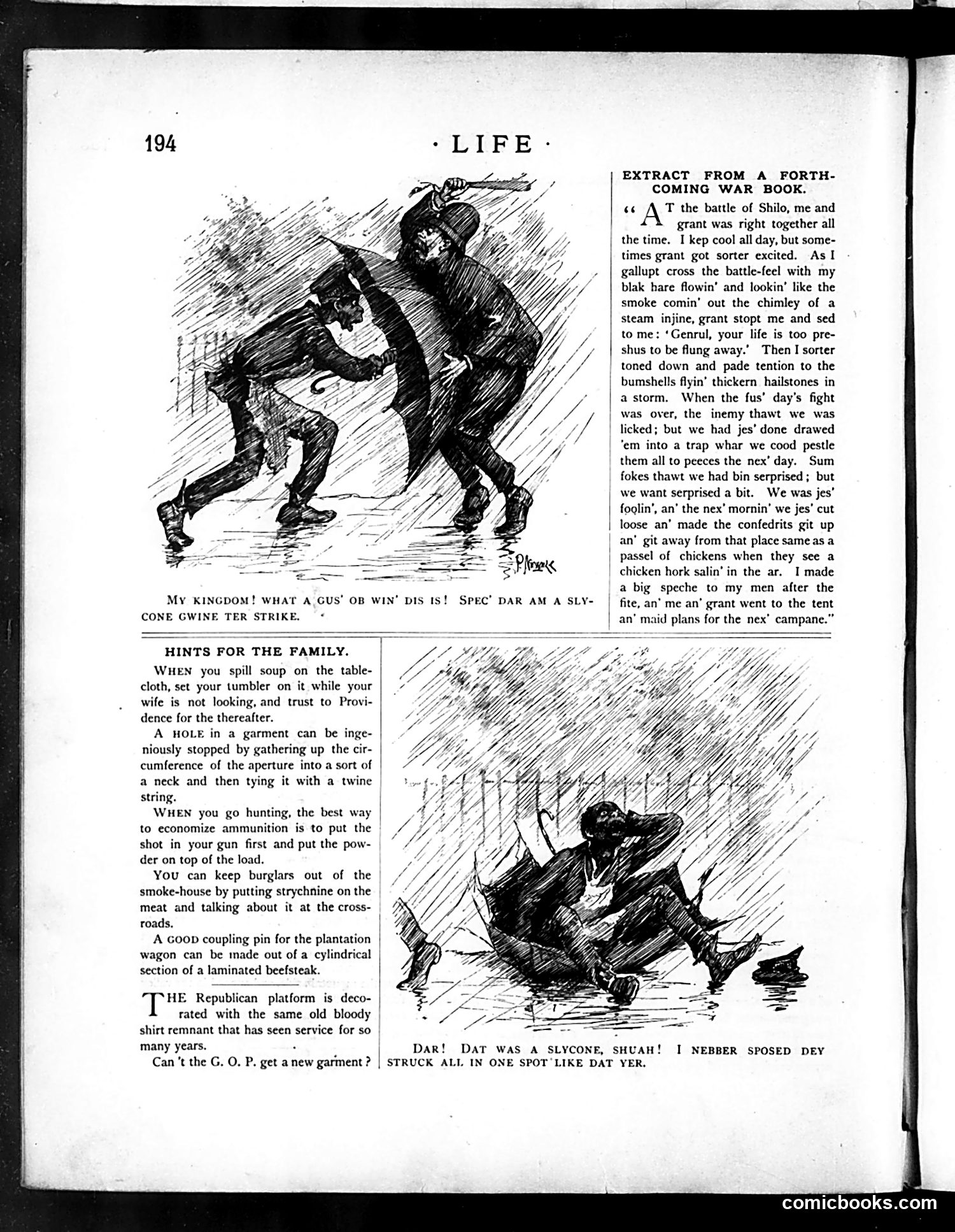 Life — October 1, 1885 — page 12: Life, 1885-10-01