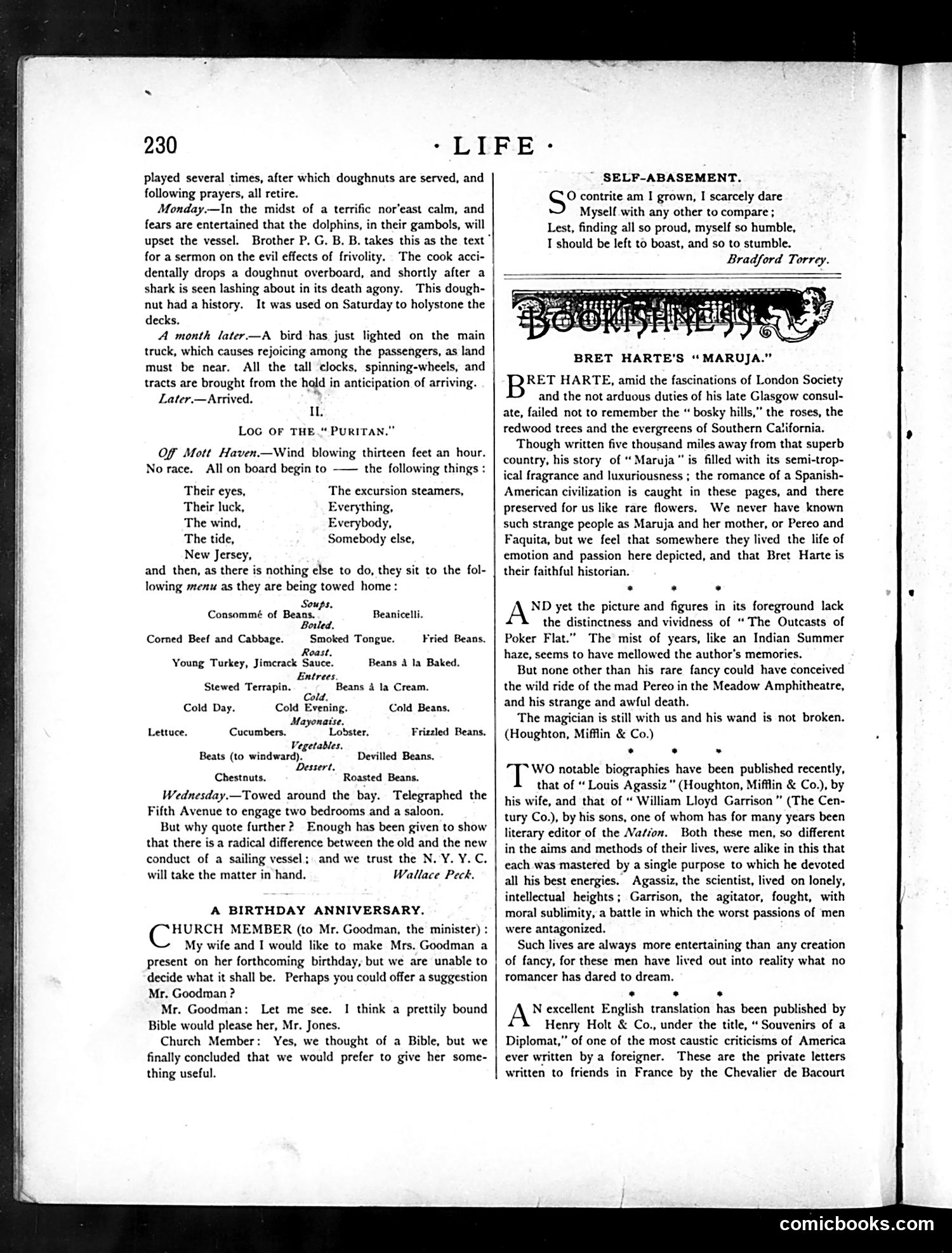 Life — October 22, 1885 — page 6: Life, 1885-10-22