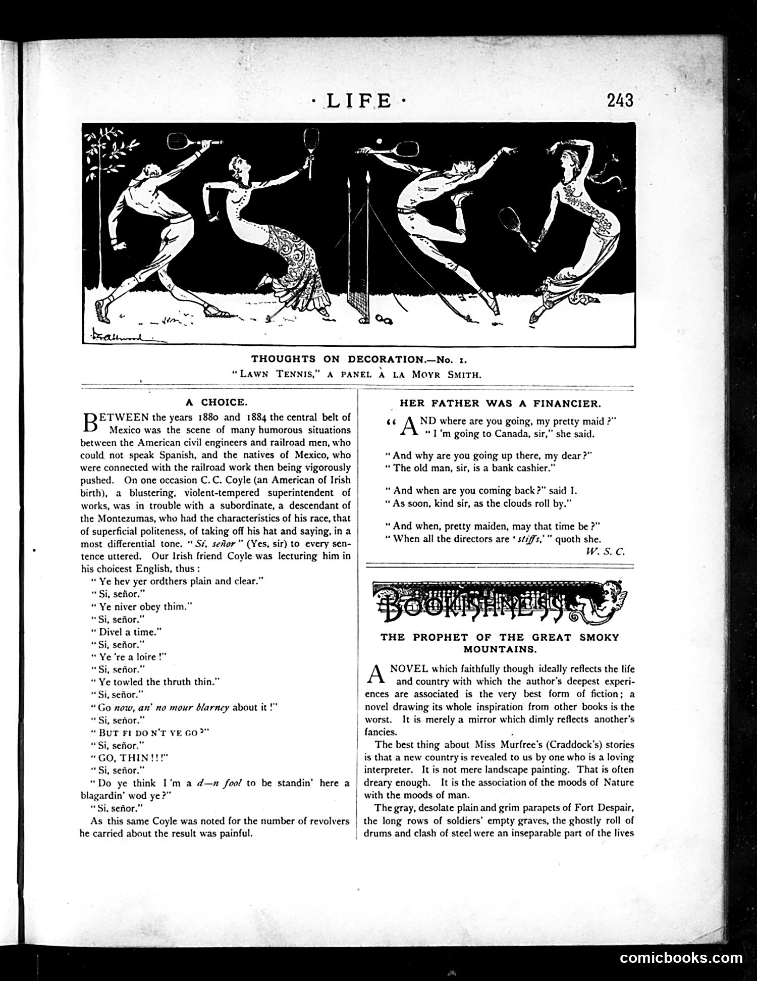 Life — October 29, 1885 — page 5: Life, 1885-10-29