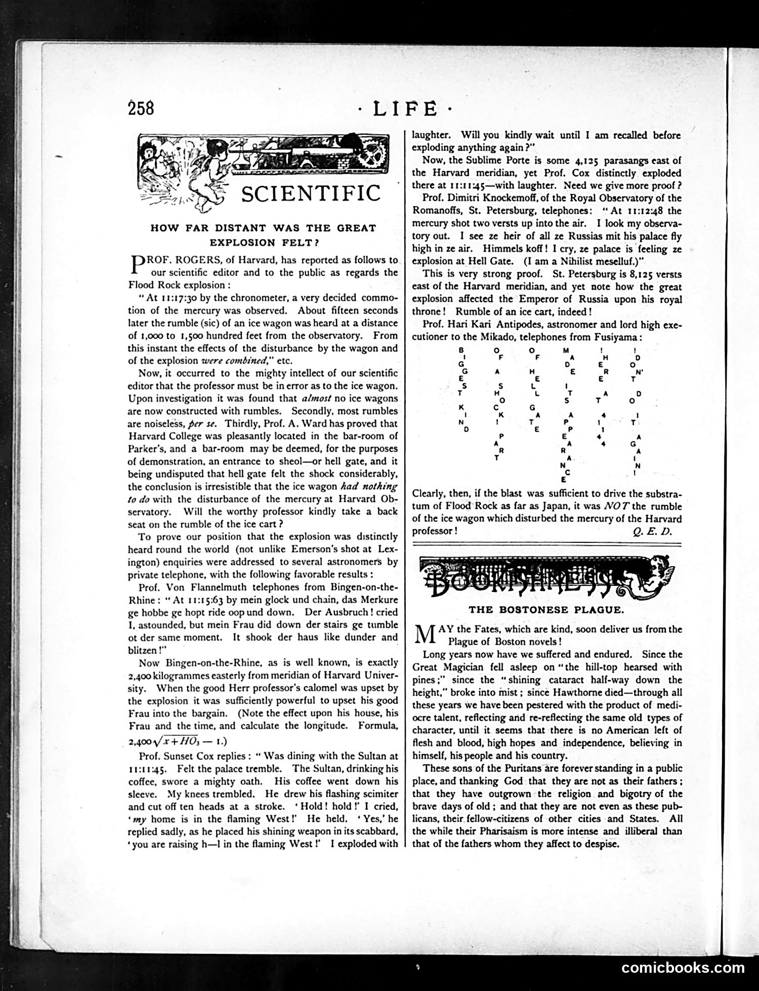 Life — November 5, 1885 — page 6: Life, 1885-11-05