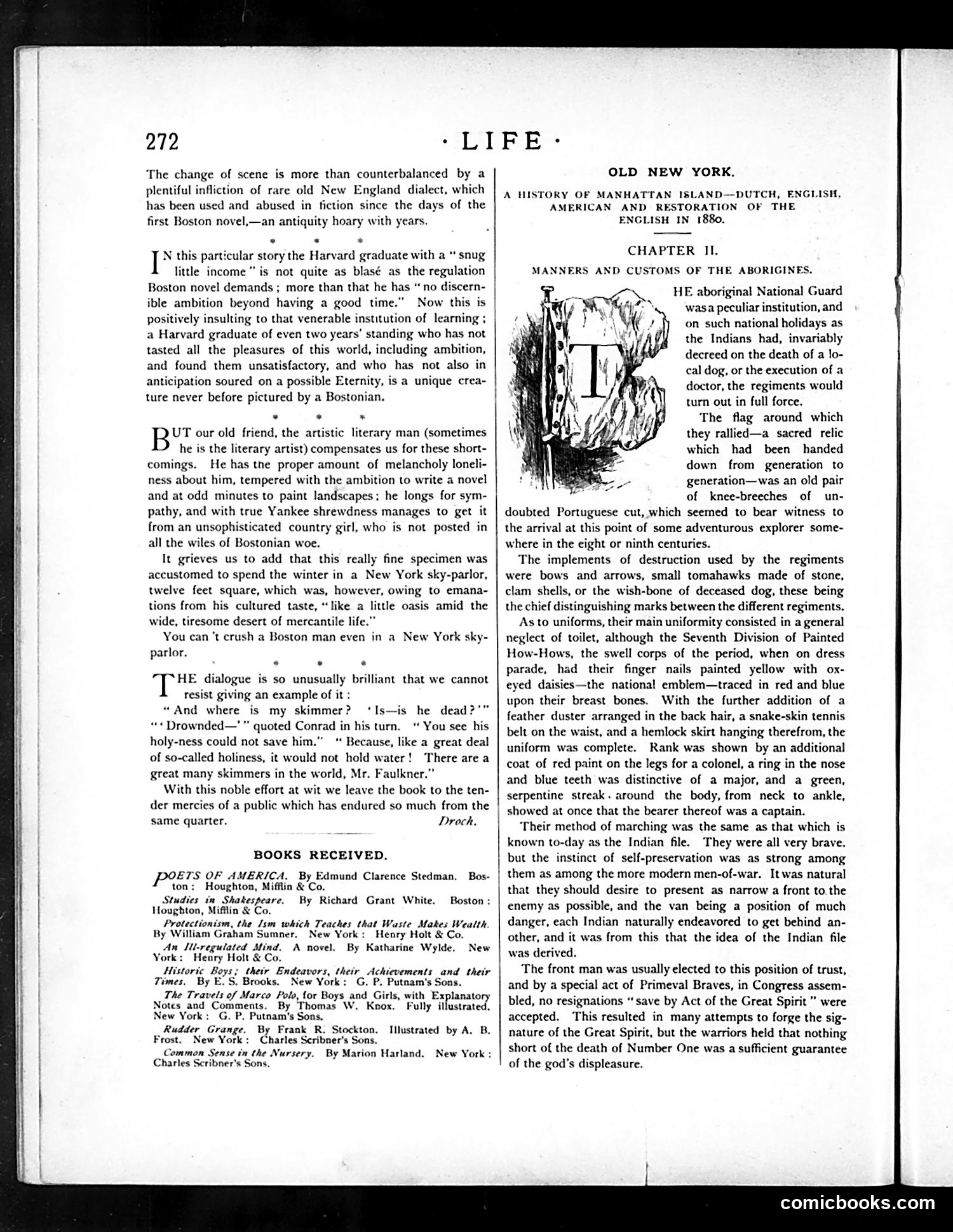 Life — November 12, 1885 — page 6: Life, 1885-11-12