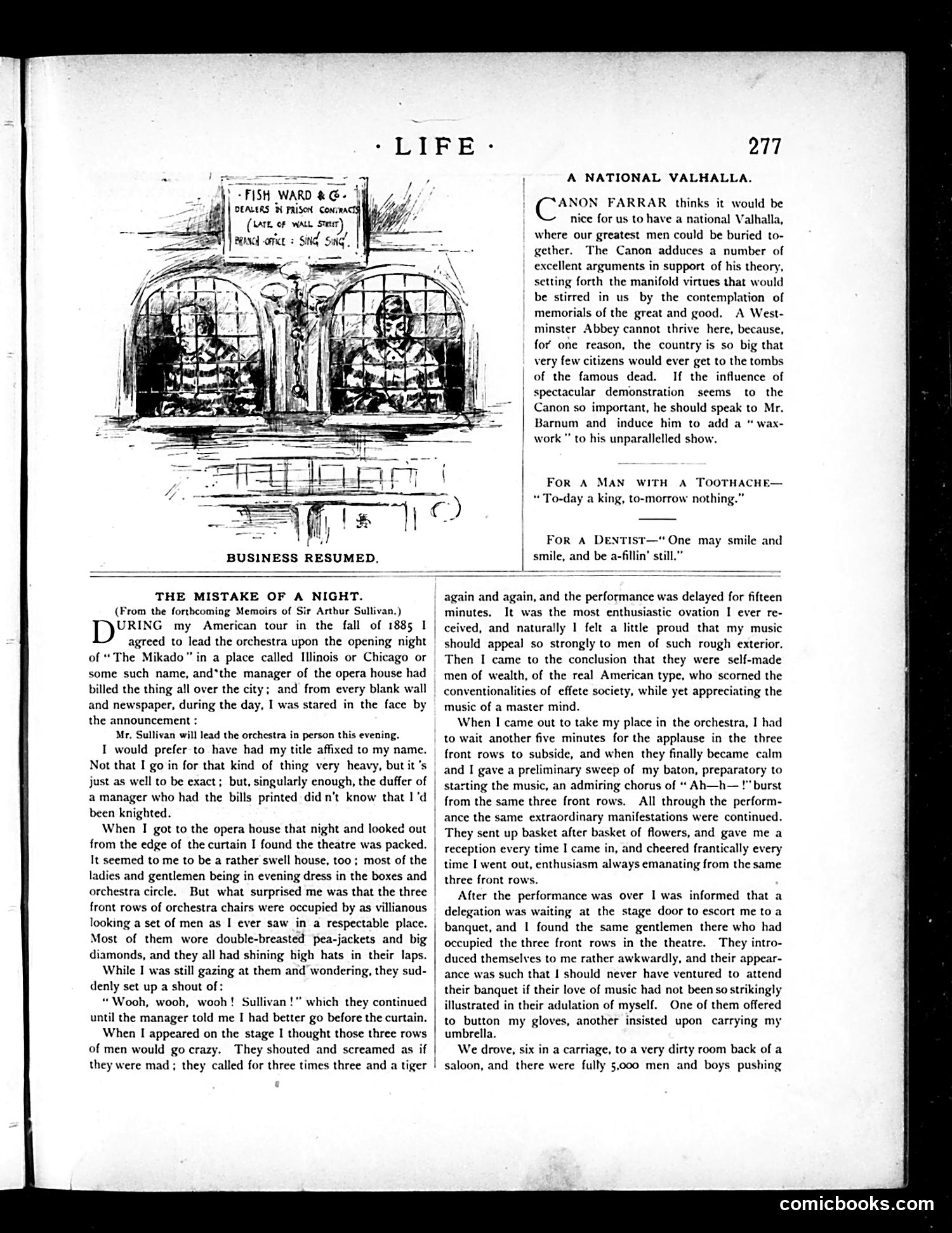 Life — November 12, 1885 — page 11: Life, 1885-11-12