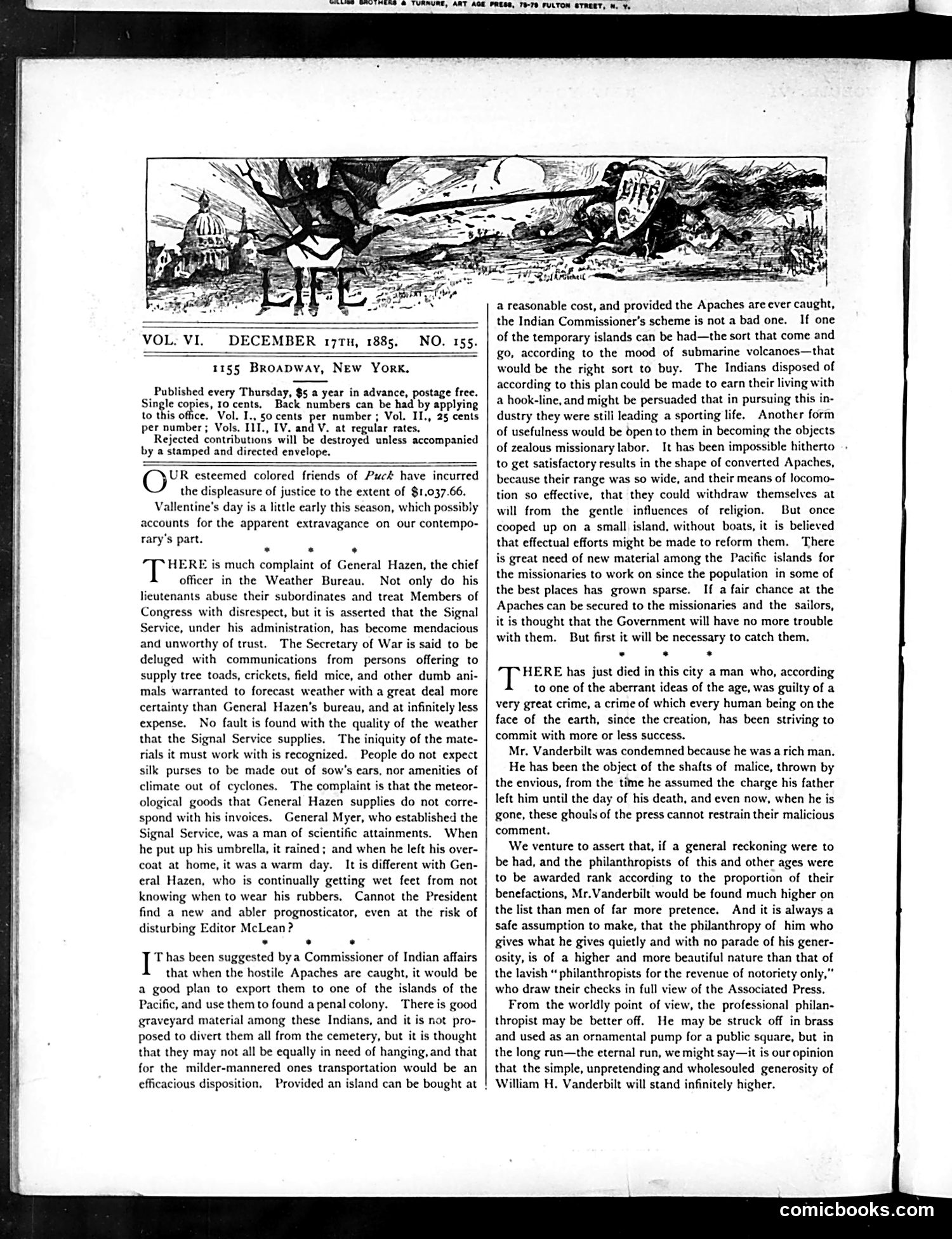 Life — December 17, 1885 — page 2: Life, 1885-12-17