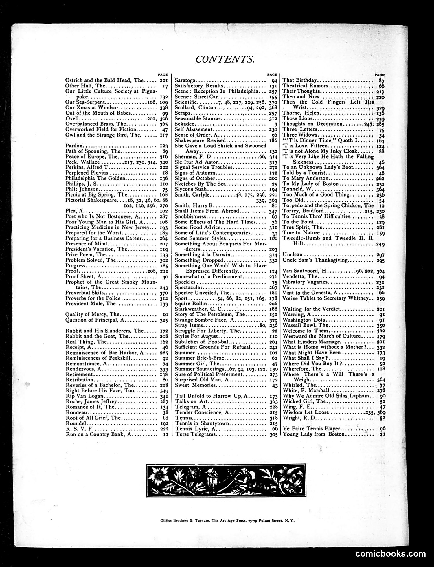 Life — 1885 — page 2: Life, 1885