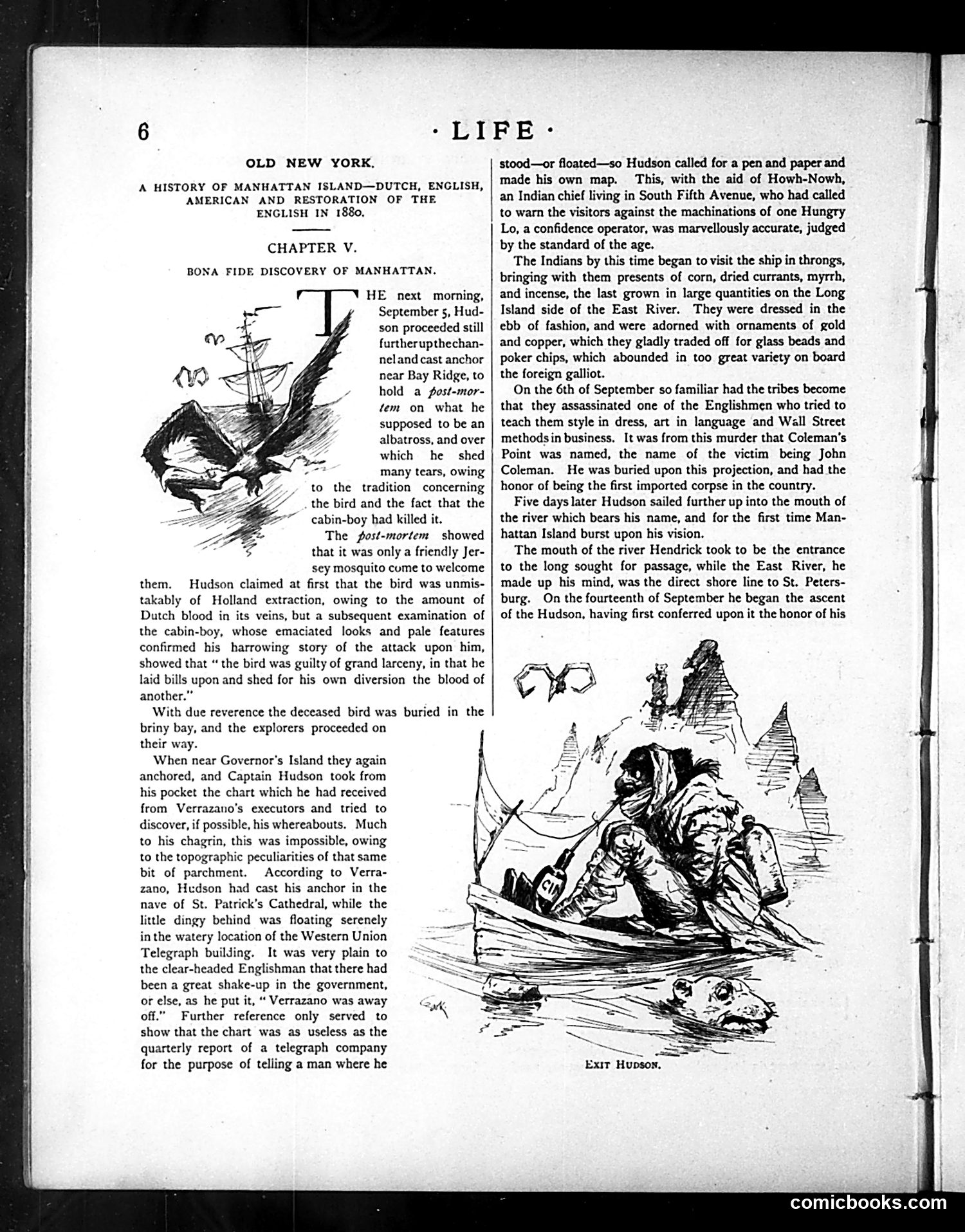 Life — January 1, 1886 — page 6: Life, 1886-01-01