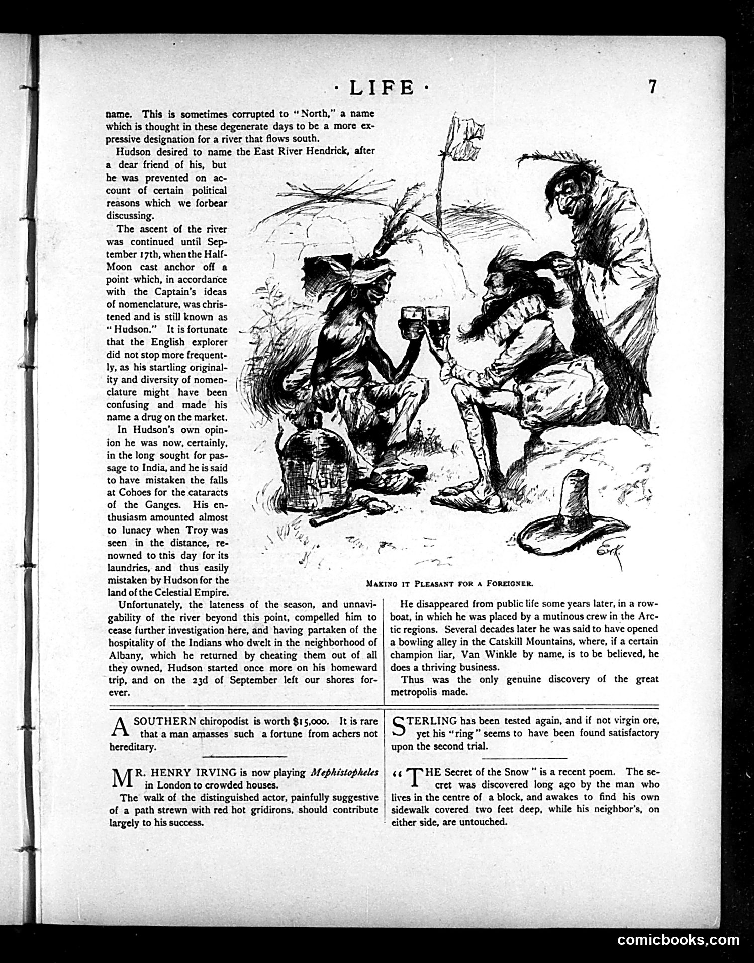 Life — January 1, 1886 — page 7: Life, 1886-01-01