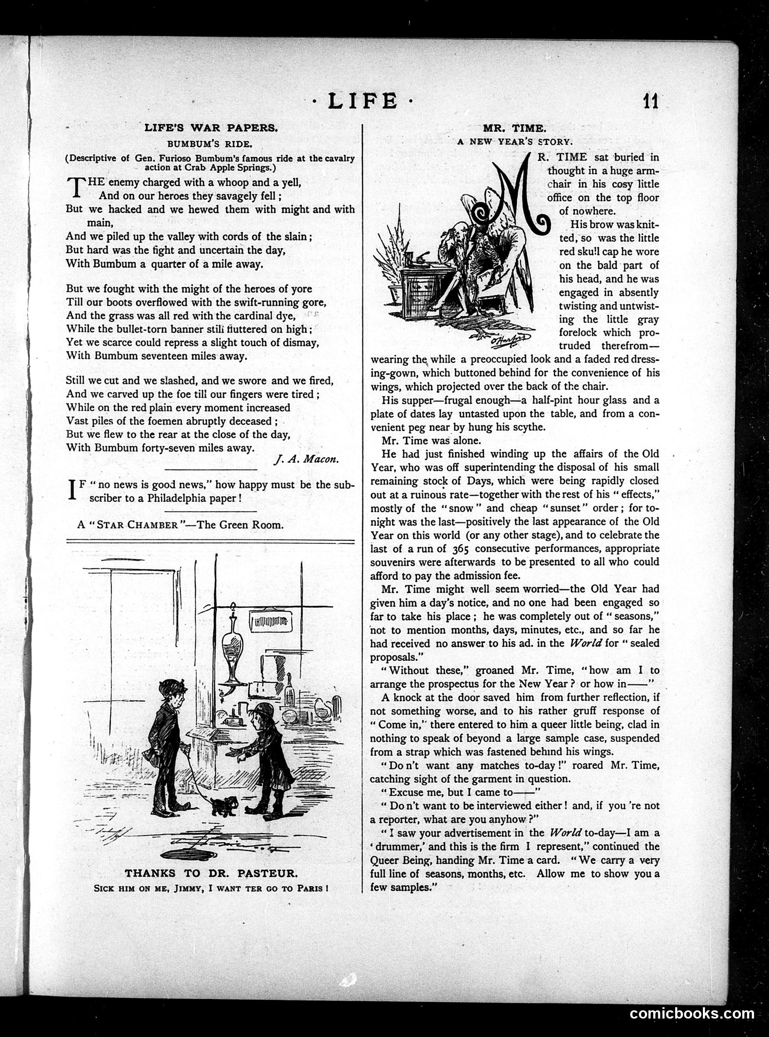 Life — January 1, 1886 — page 11: Life, 1886-01-01