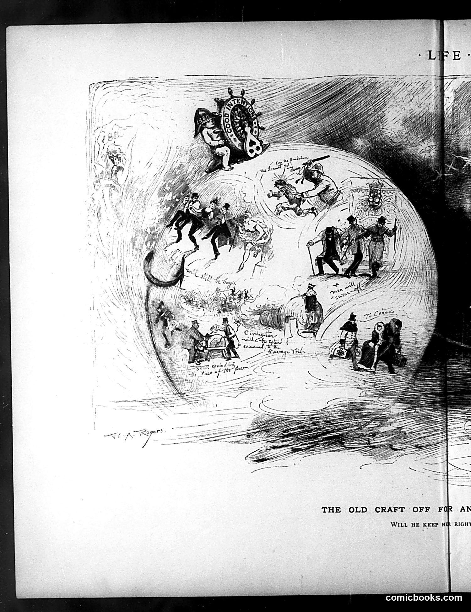 Life — January 7, 1886 — page 8: Life, 1886-01-07