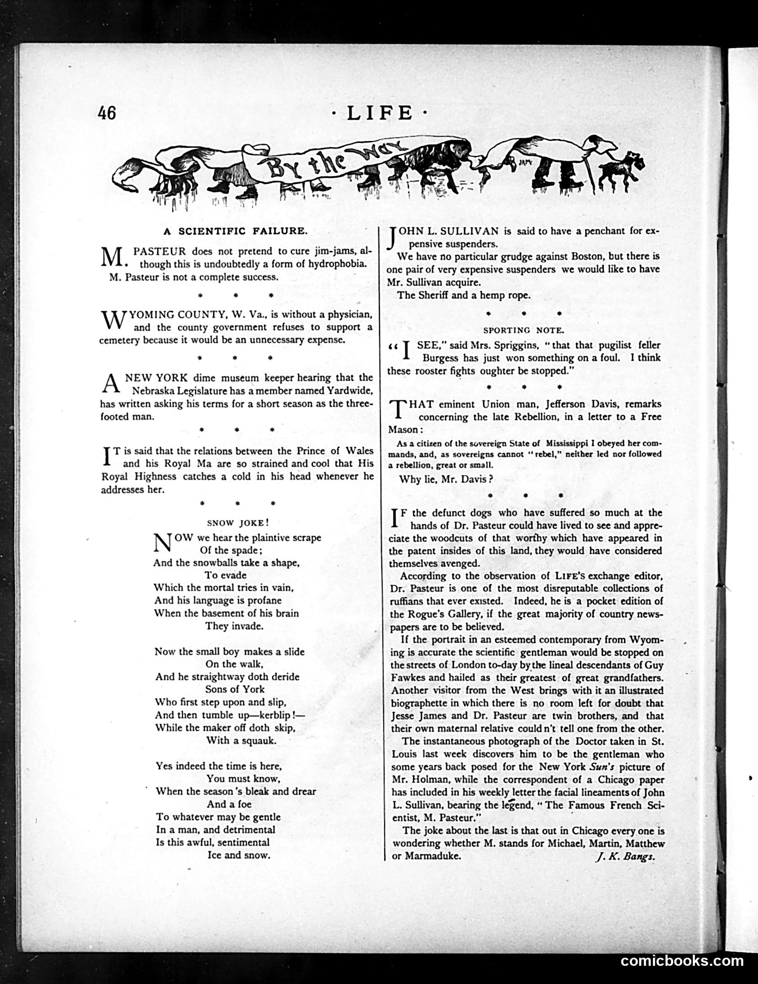 Life — January 21, 1886 — page 4: Life, 1886-01-21