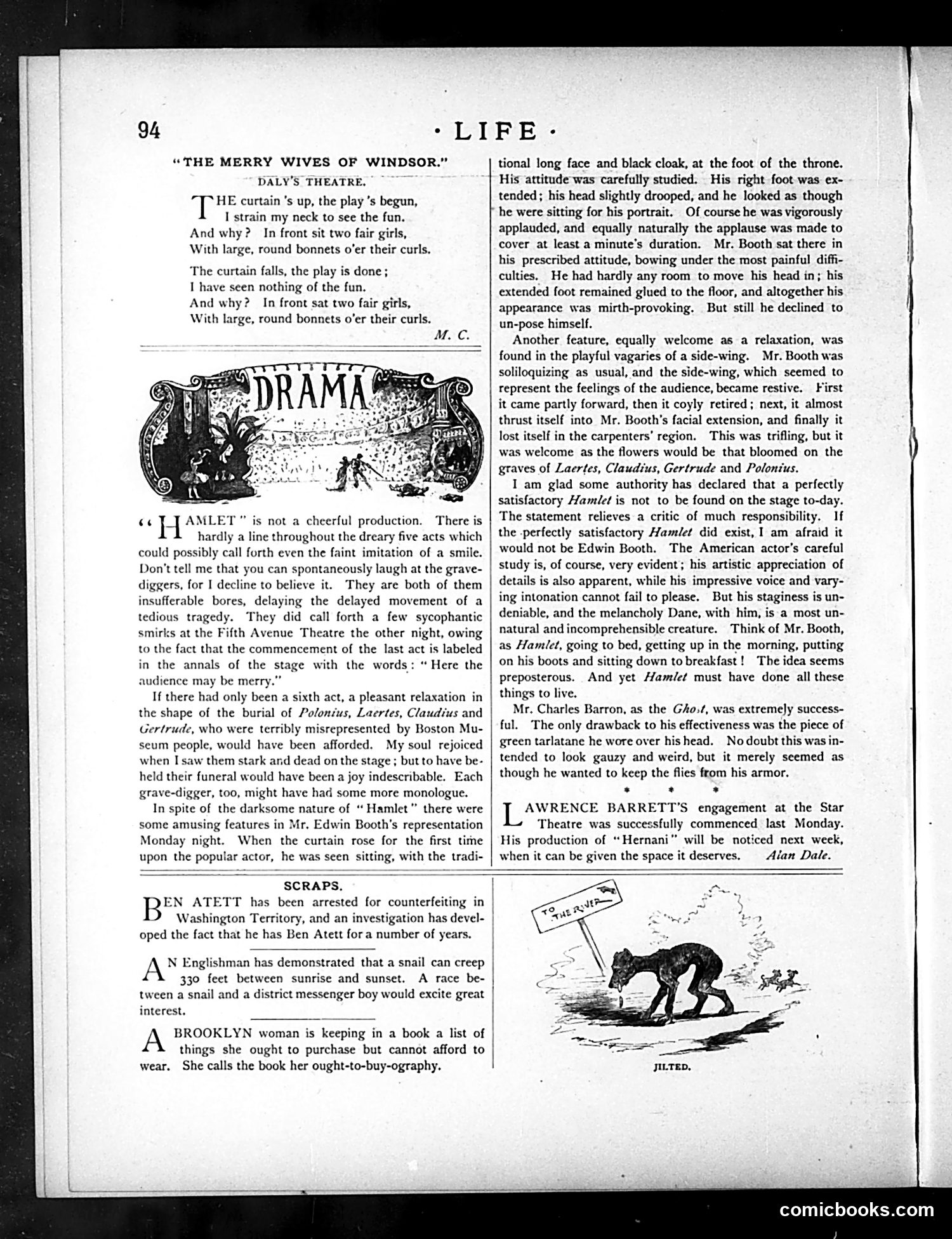 Life — February 11, 1886 — page 10: Life, 1886-02-11