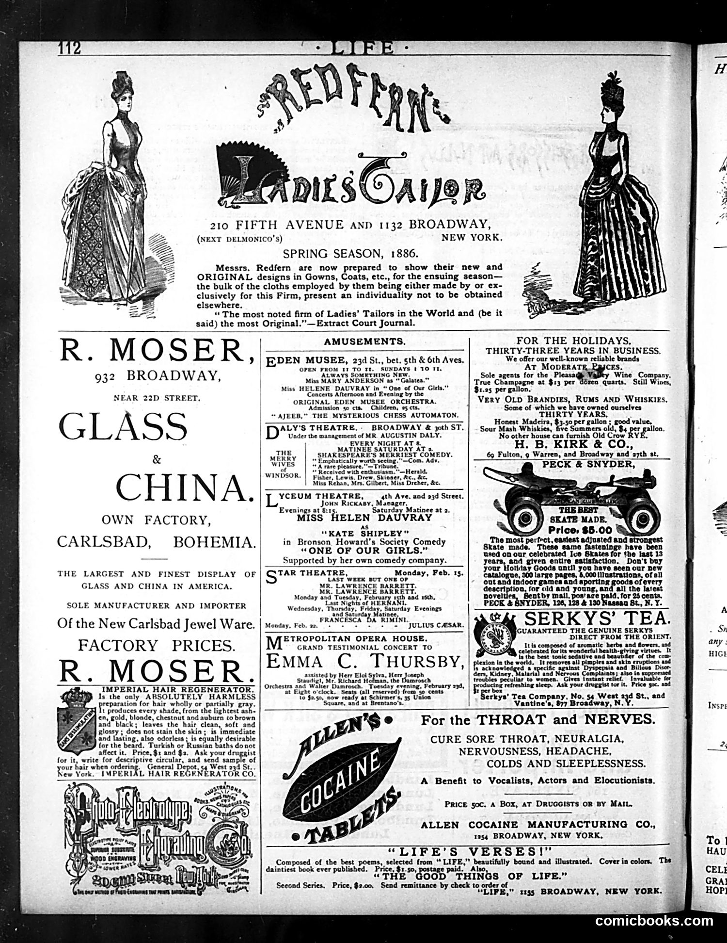 Life — February 18, 1886 — page 14: Life, 1886-02-18