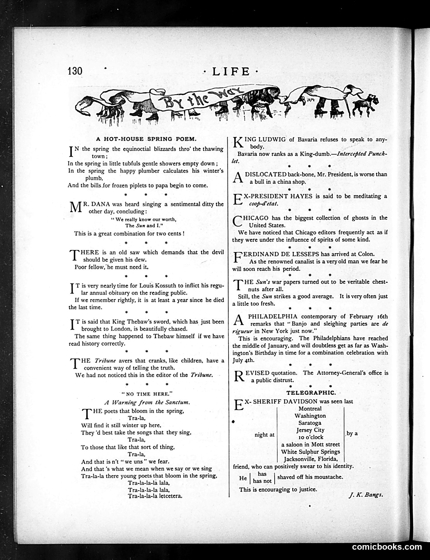 Life — March 4, 1886 — page 4: Life, 1886-03-04