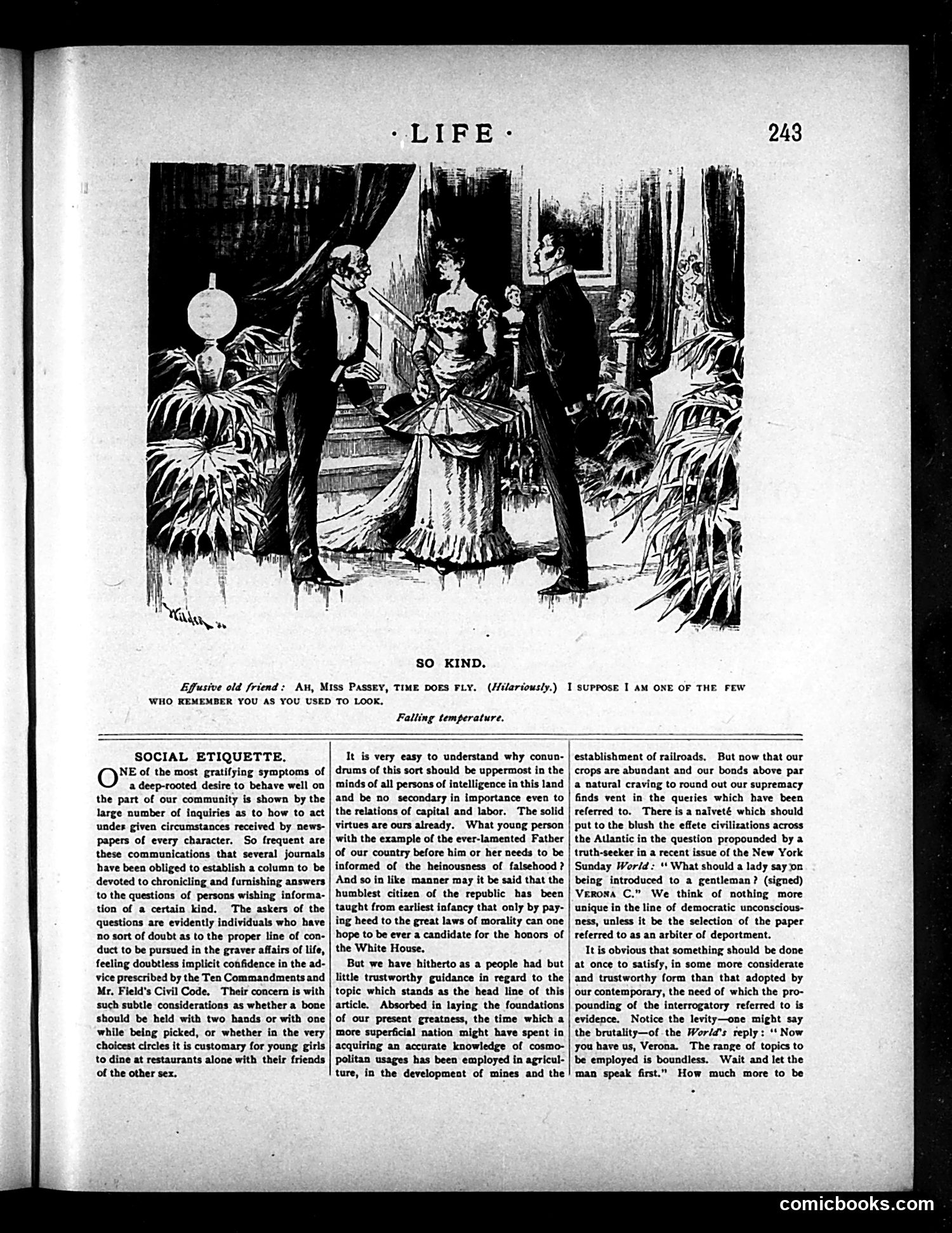 Life — April 29, 1886 — page 5: Life, 1886-04-29
