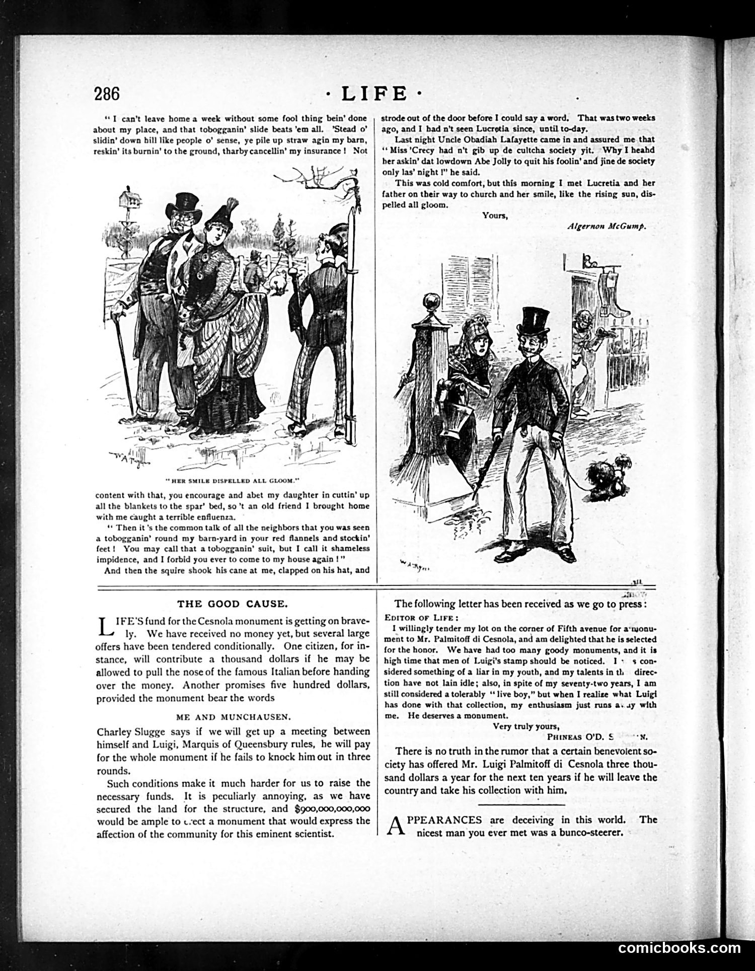 Life — May 20, 1886 — page 6: Life, 1886-05-20