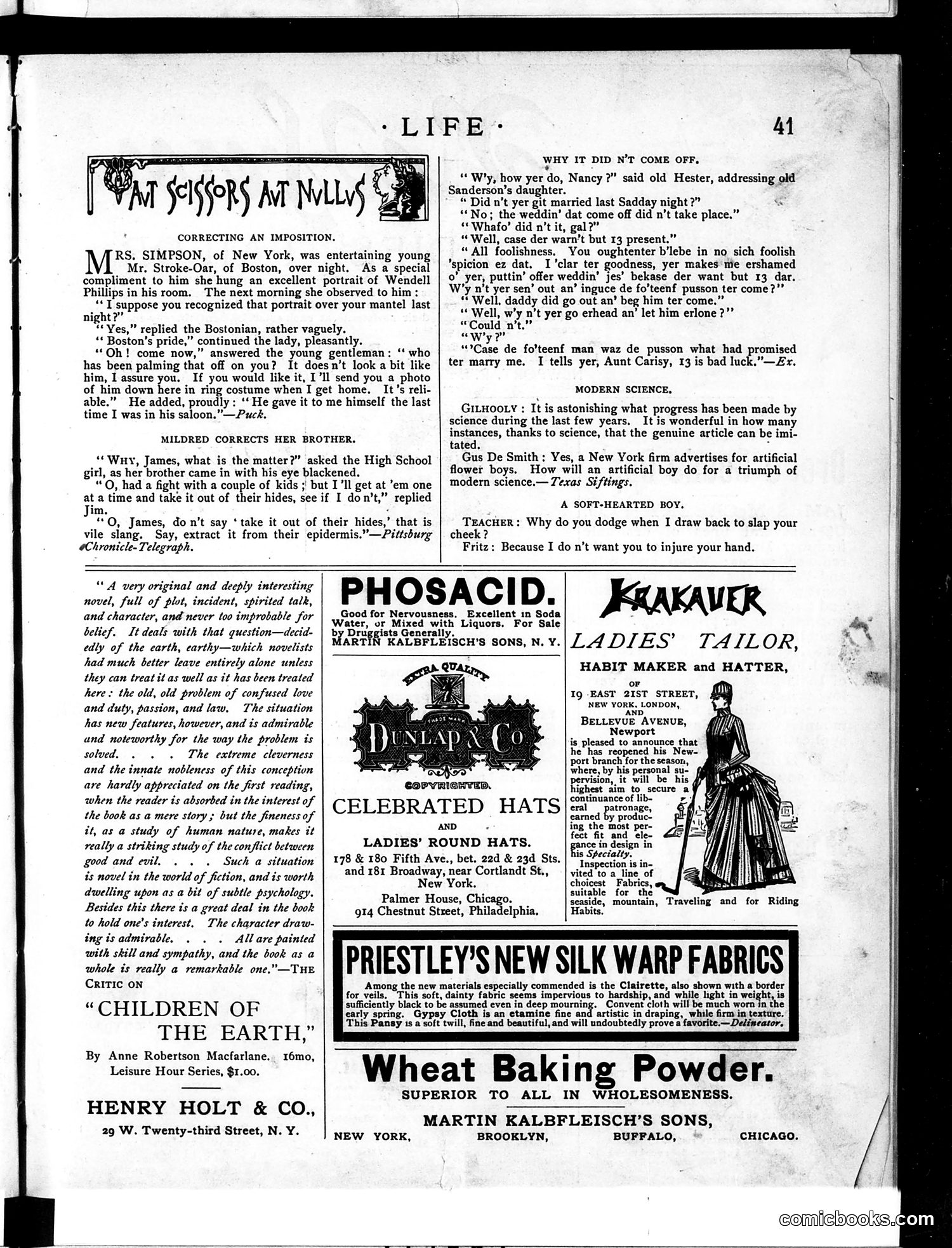 Life — July 15, 1886 — page 9: Life, 1886-07-15