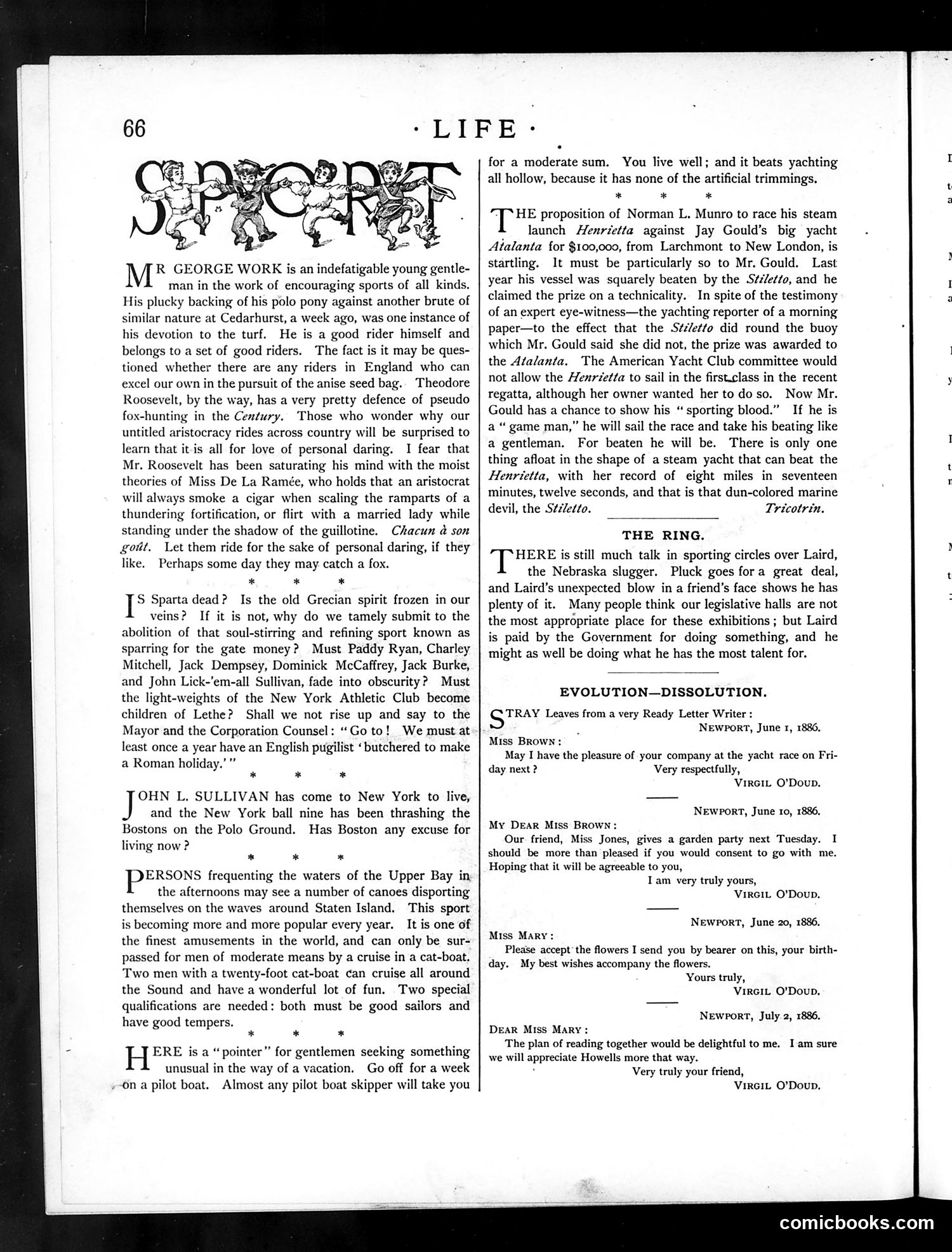 Life — July 29, 1886 — page 10: Life, 1886-07-29