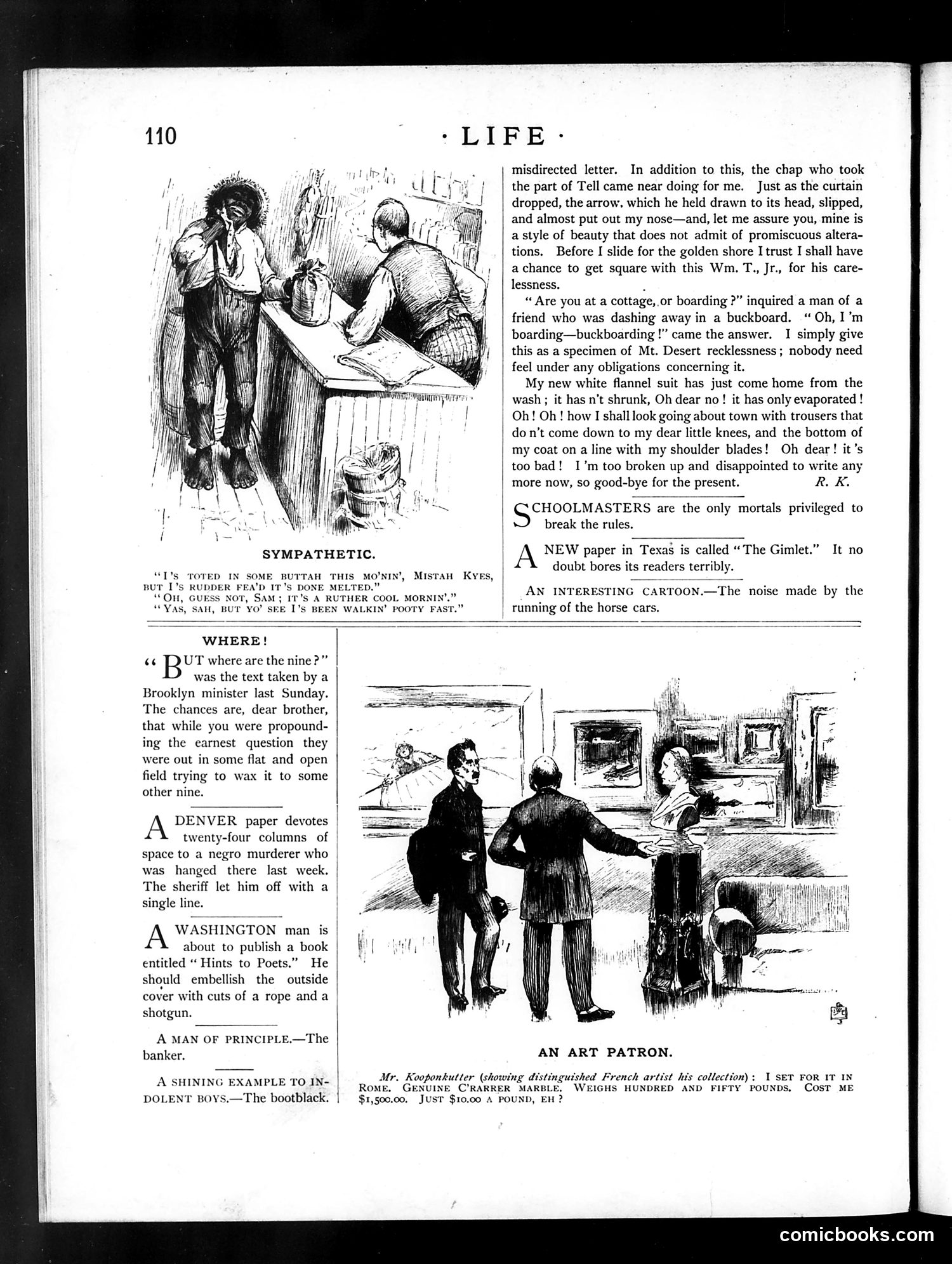 Life — August 19, 1886 — page 12: Life, 1886-08-19
