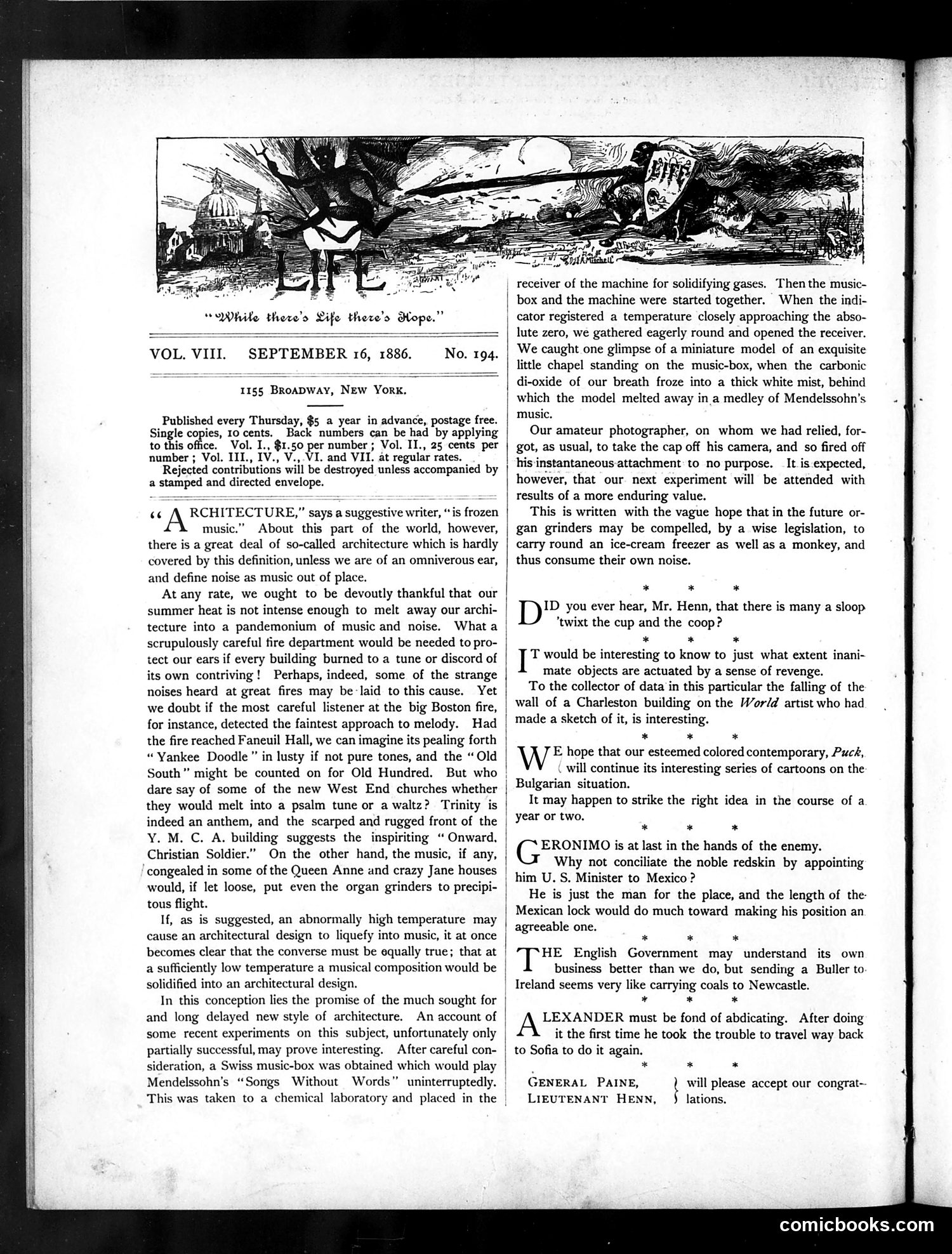 Life — September 16, 1886 — page 2: Life, 1886-09-16