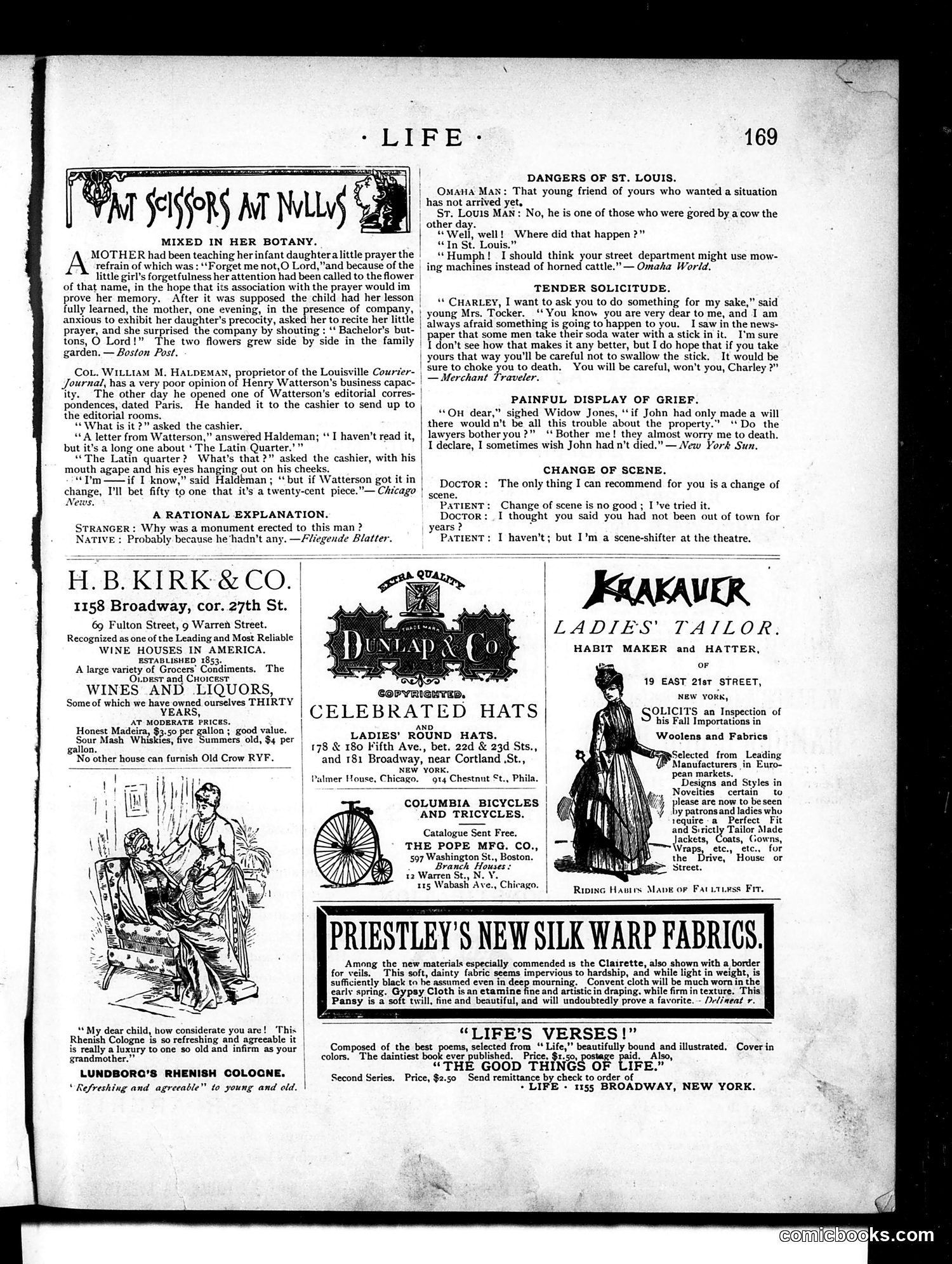 Life — September 16, 1886 — page 13: Life, 1886-09-16
