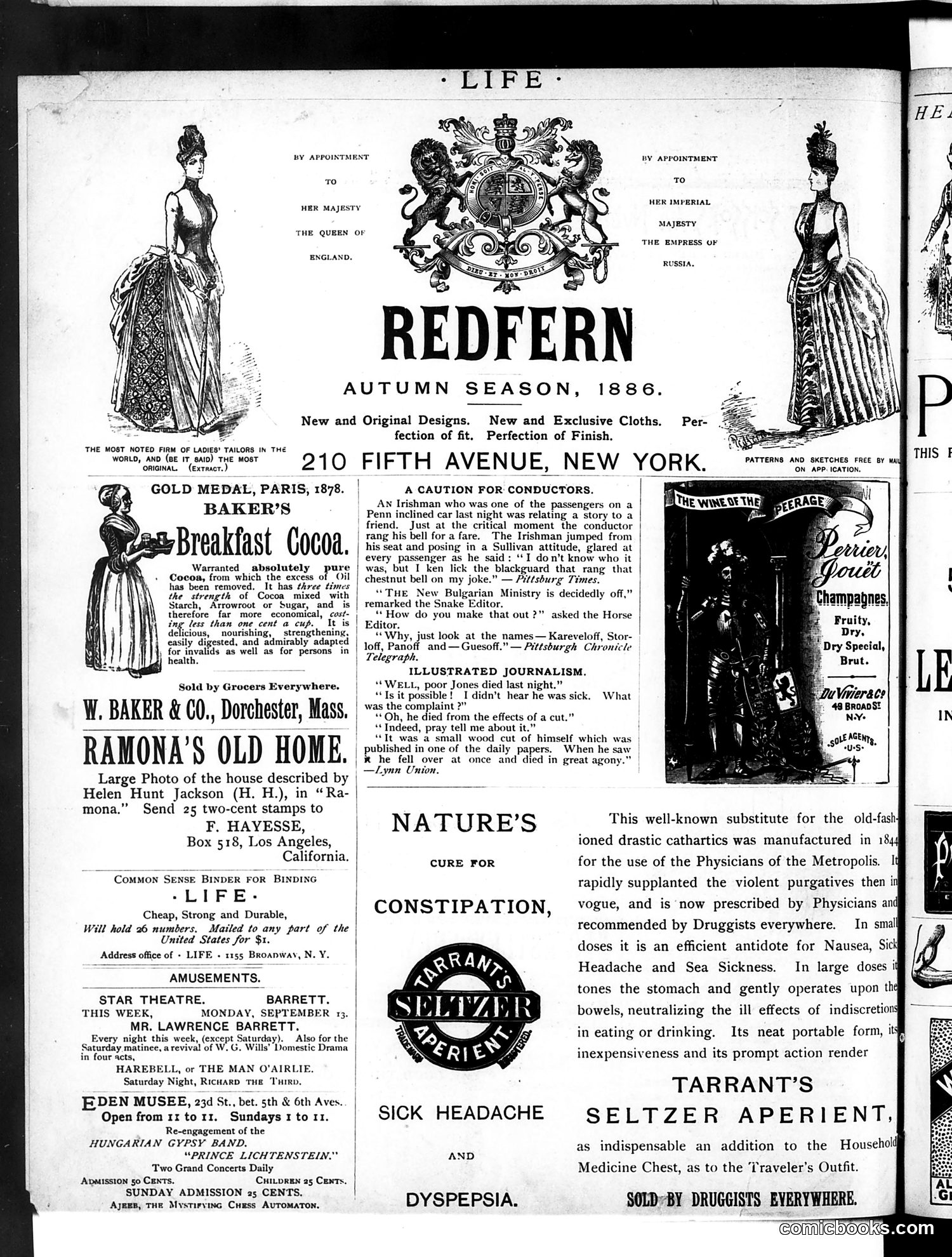 Life — September 16, 1886 — page 14: Life, 1886-09-16