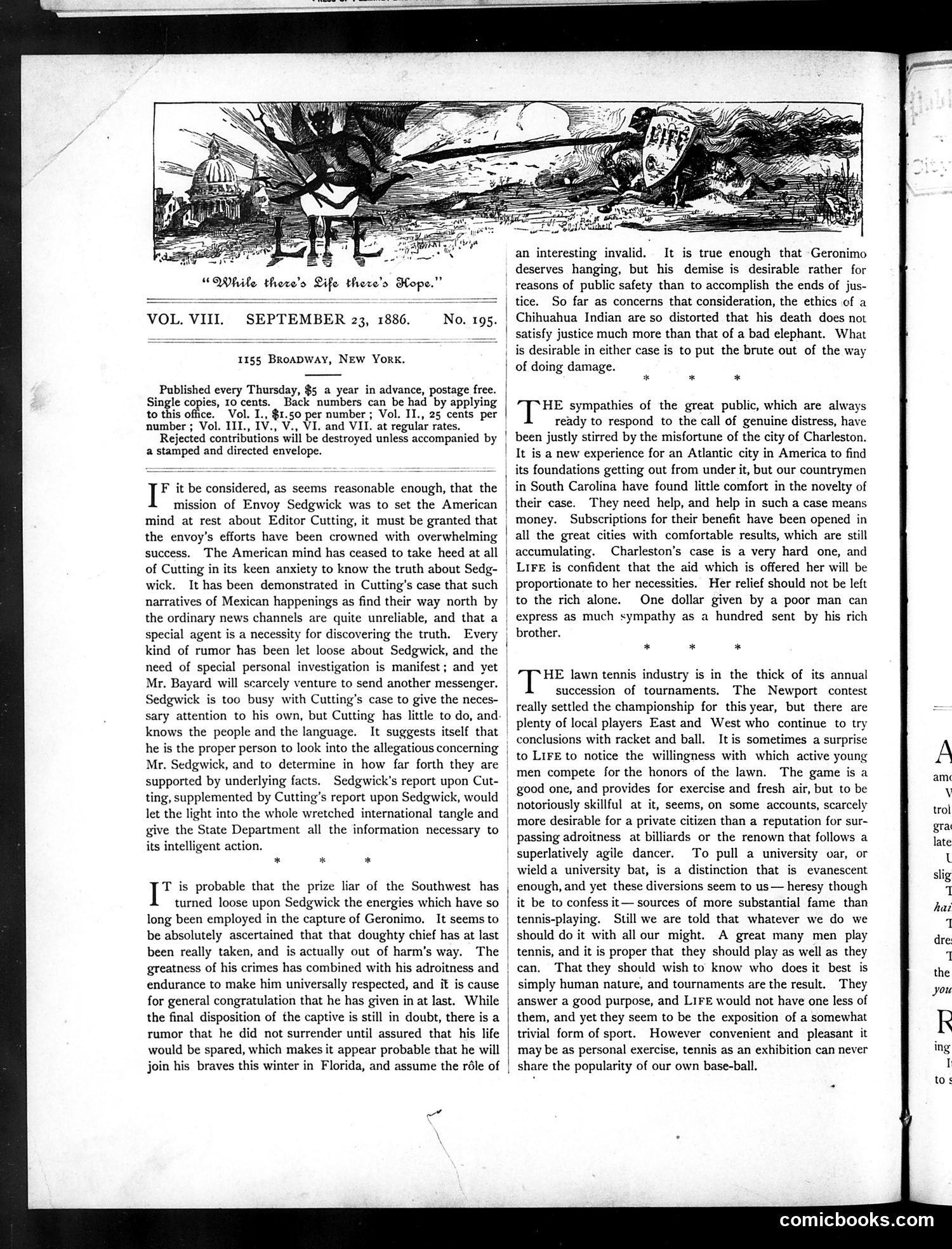 Life — September 23, 1886 — page 2: Life, 1886-09-23