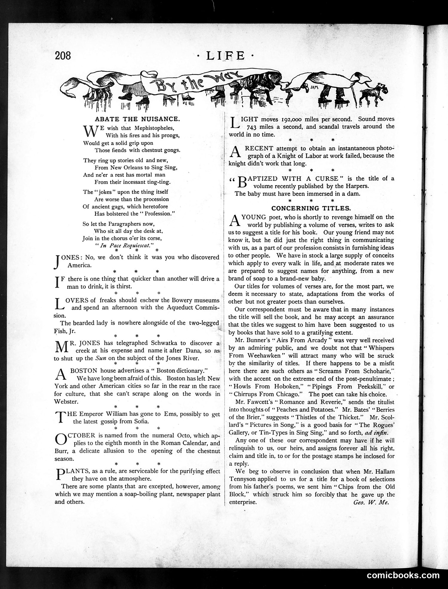 Life — October 7, 1886 — page 4: Life, 1886-10-07