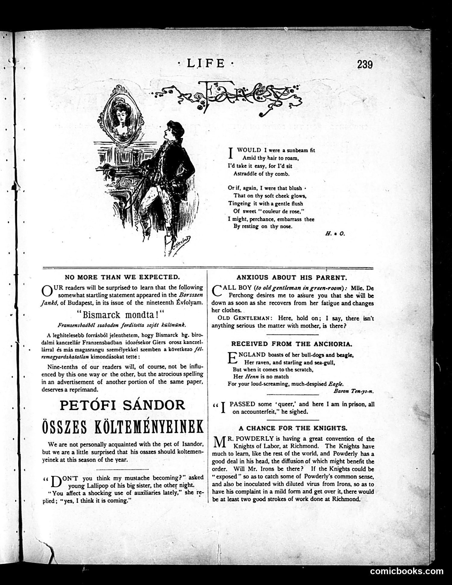 Life — October 21, 1886 — page 3: Life, 1886-10-21