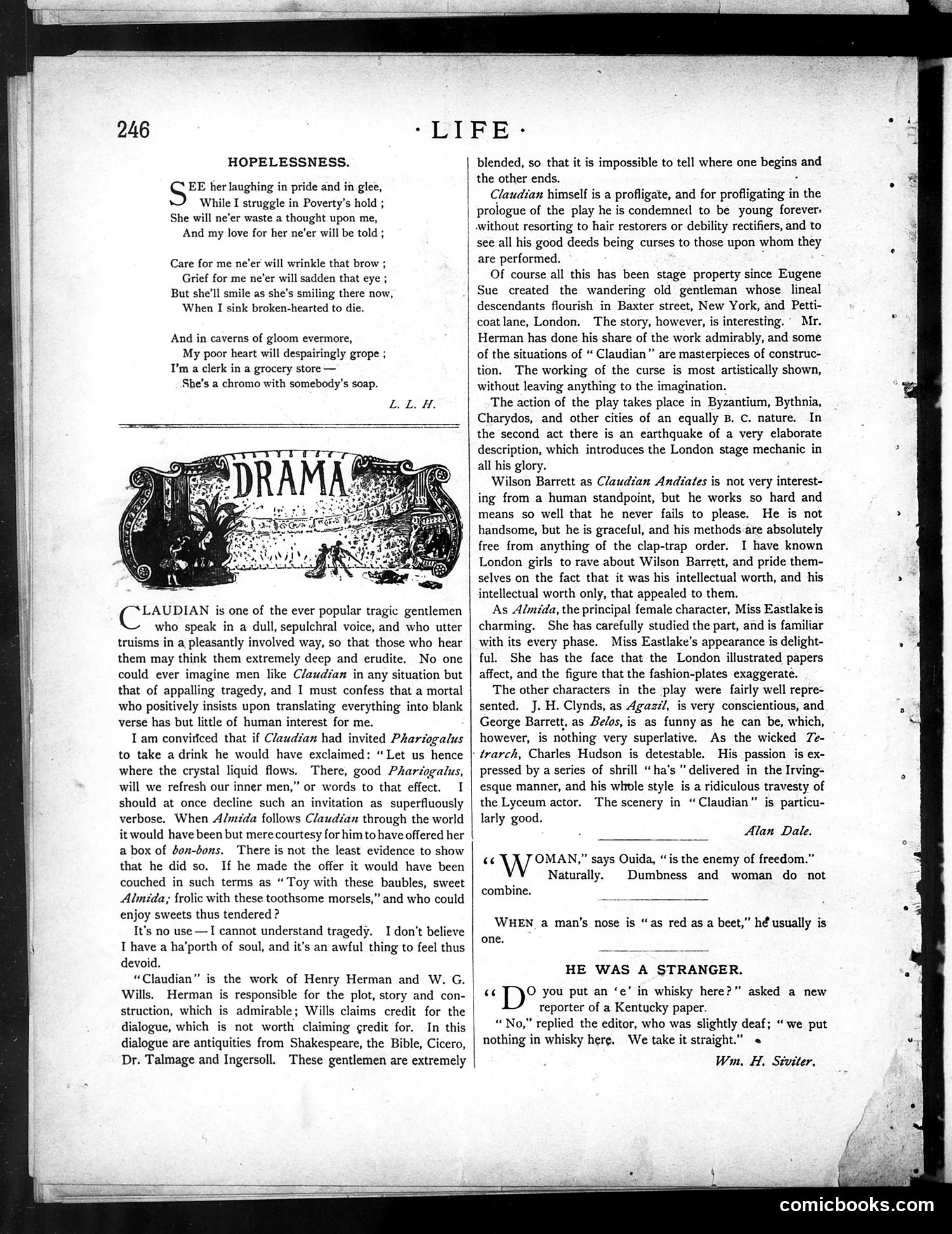 Life — October 21, 1886 — page 10: Life, 1886-10-21
