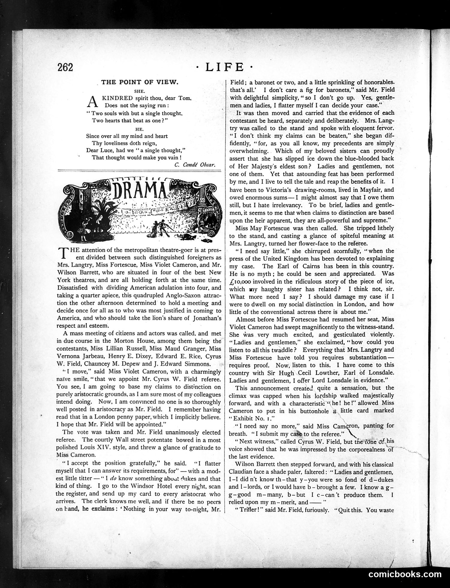 Life — October 28, 1886 — page 10: Life, 1886-10-28