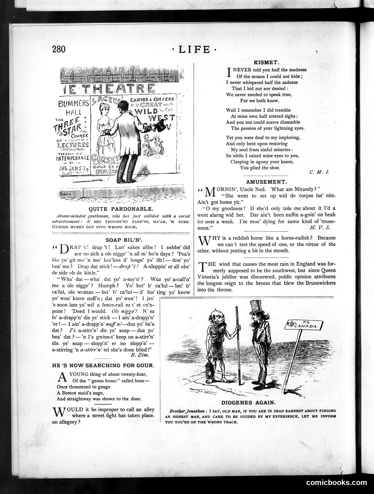 Life — November 4, 1886 — page 12: Life, 1886-11-04
