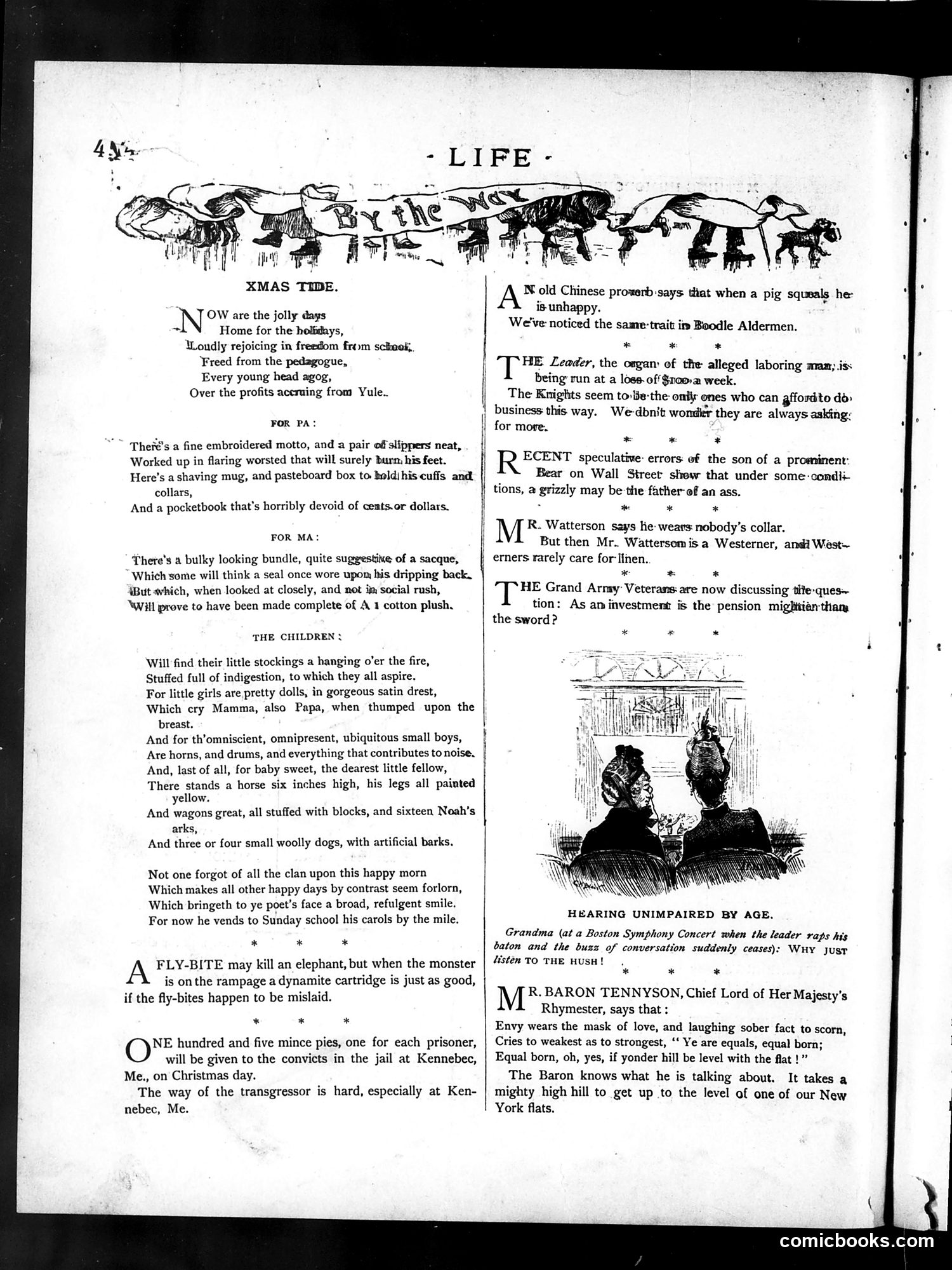 Life — December 30, 1886 — page 4: Life, 1886-12-30