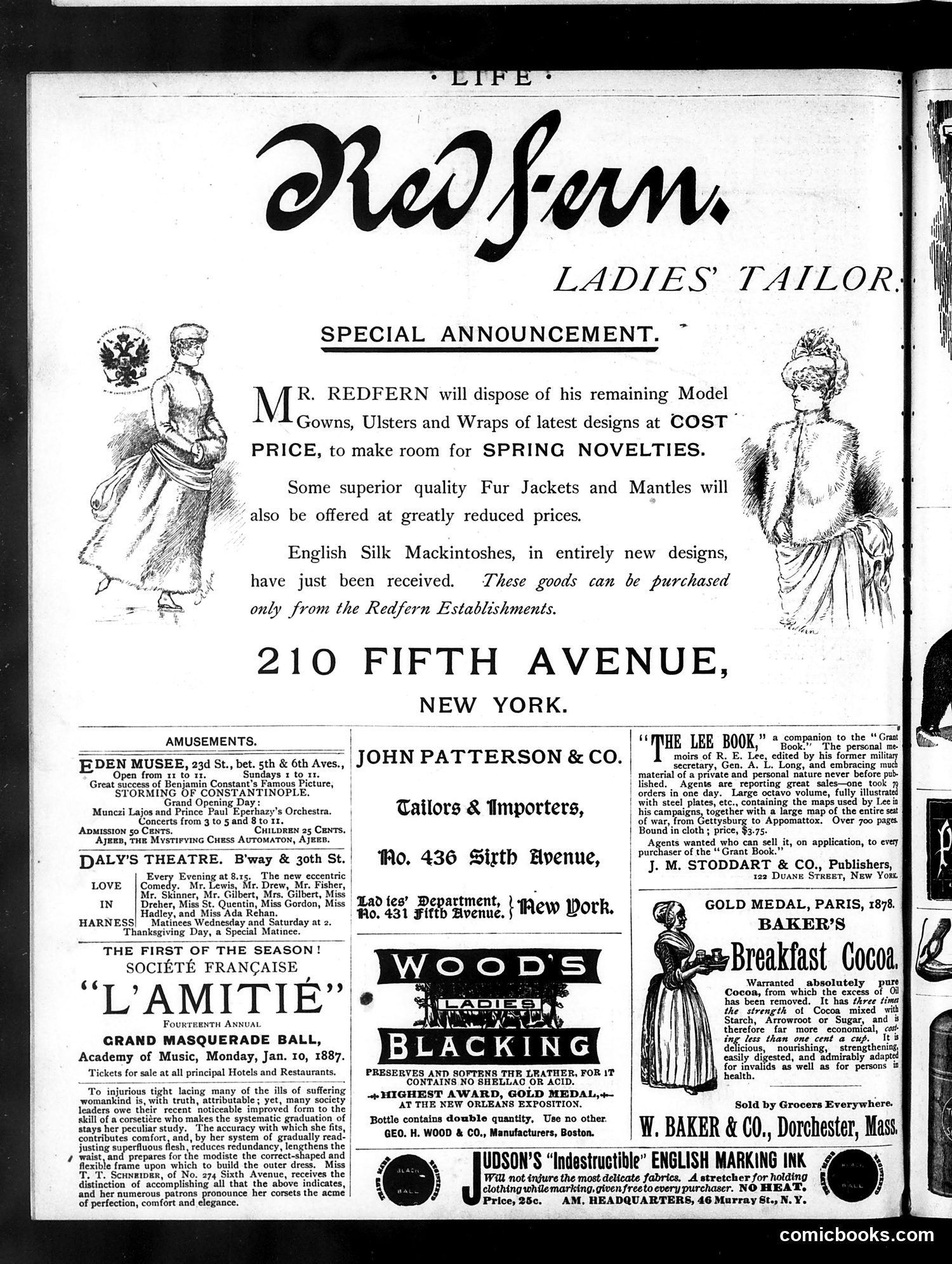 Life — December 30, 1886 — page 14: Life, 1886-12-30