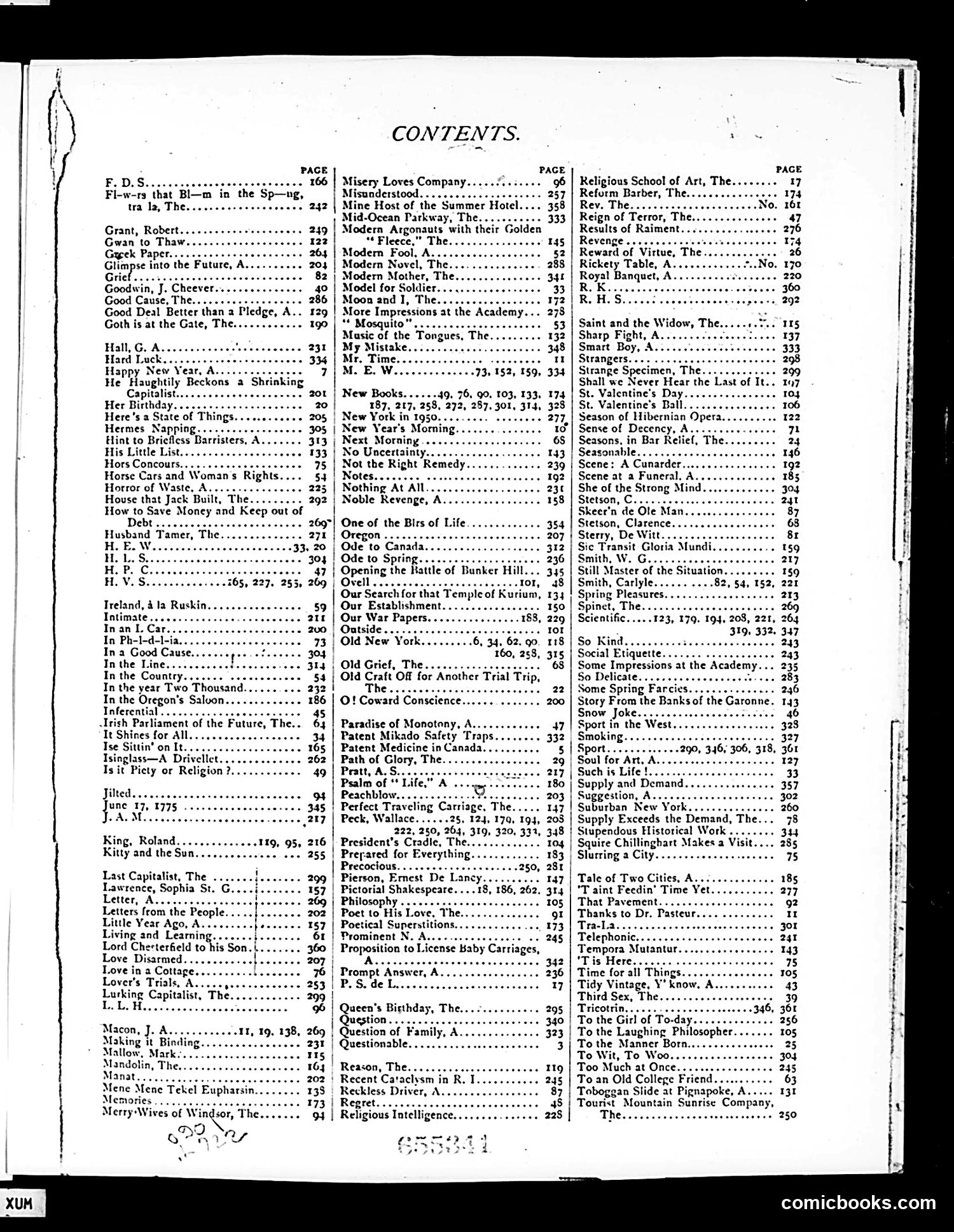Life — 1886 — page 3: Life, 1886