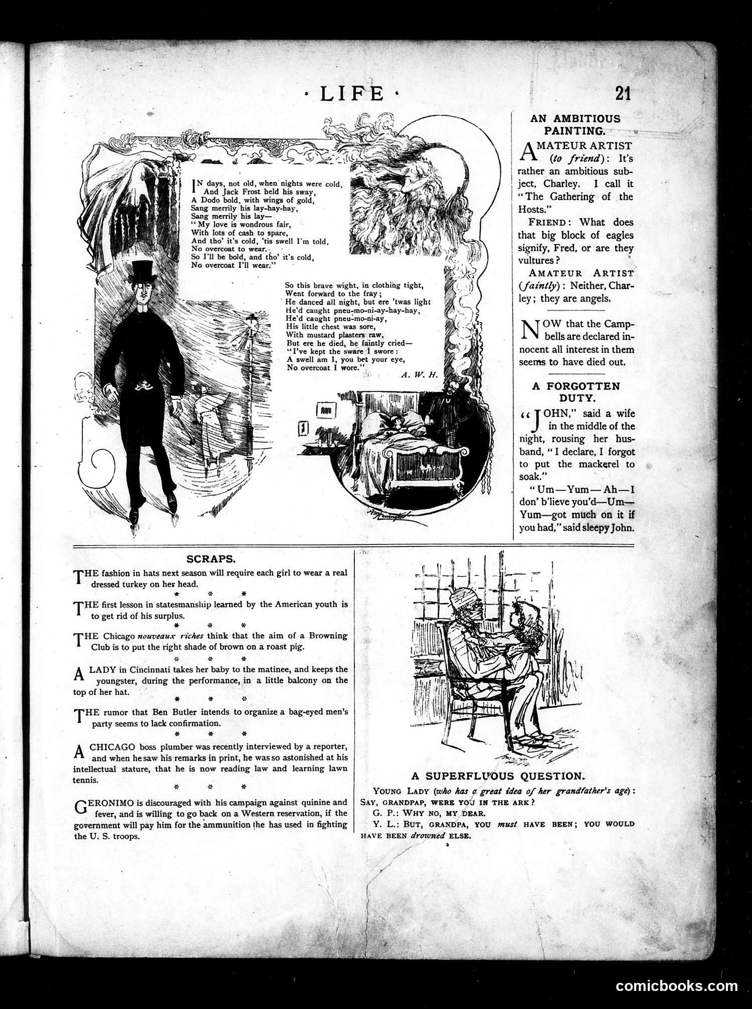 Life — January 13, 1887 — page 7: Life, 1887-01-13