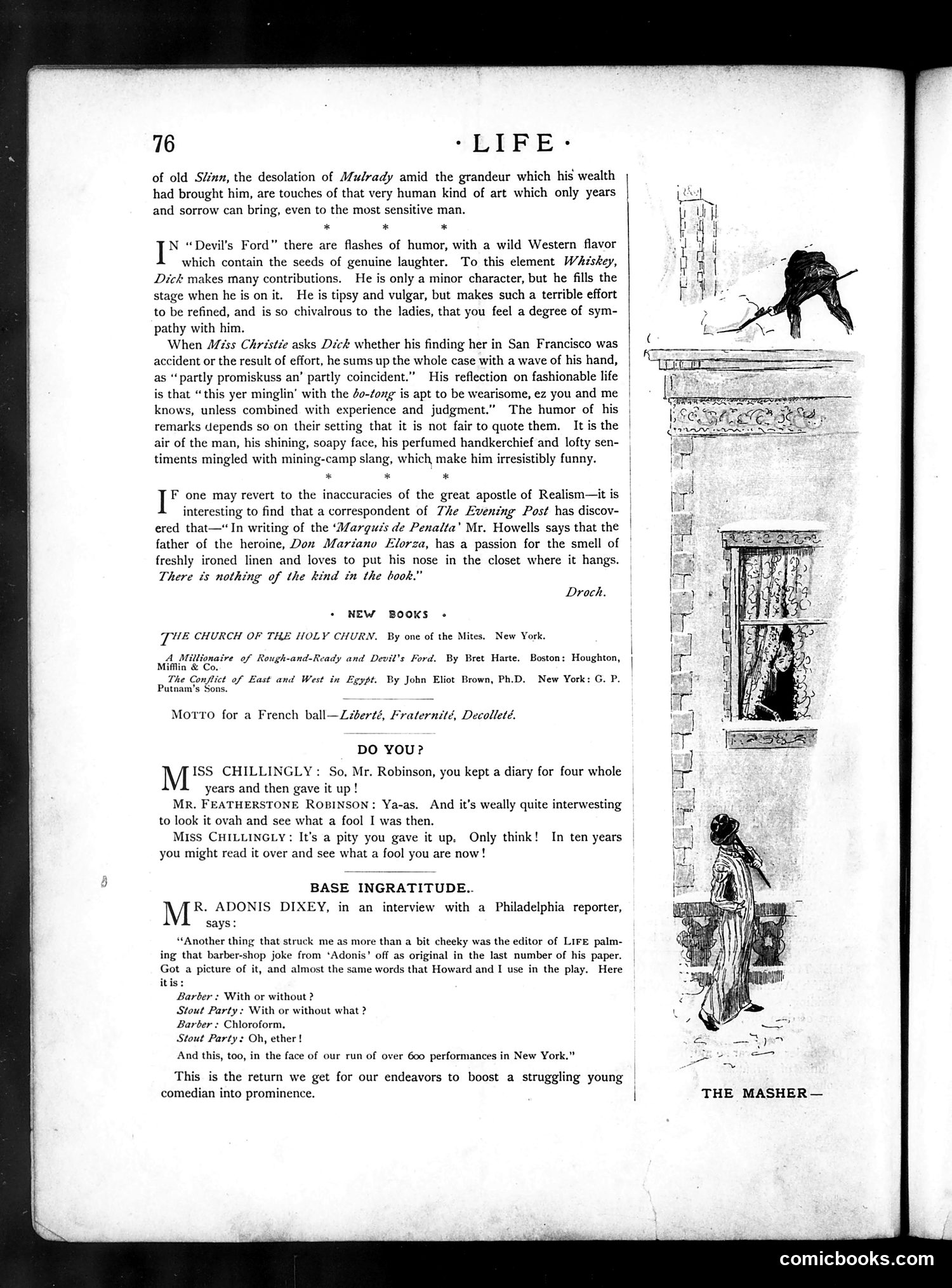 Life — February 10, 1887 — page 6: Life, 1887-02-10